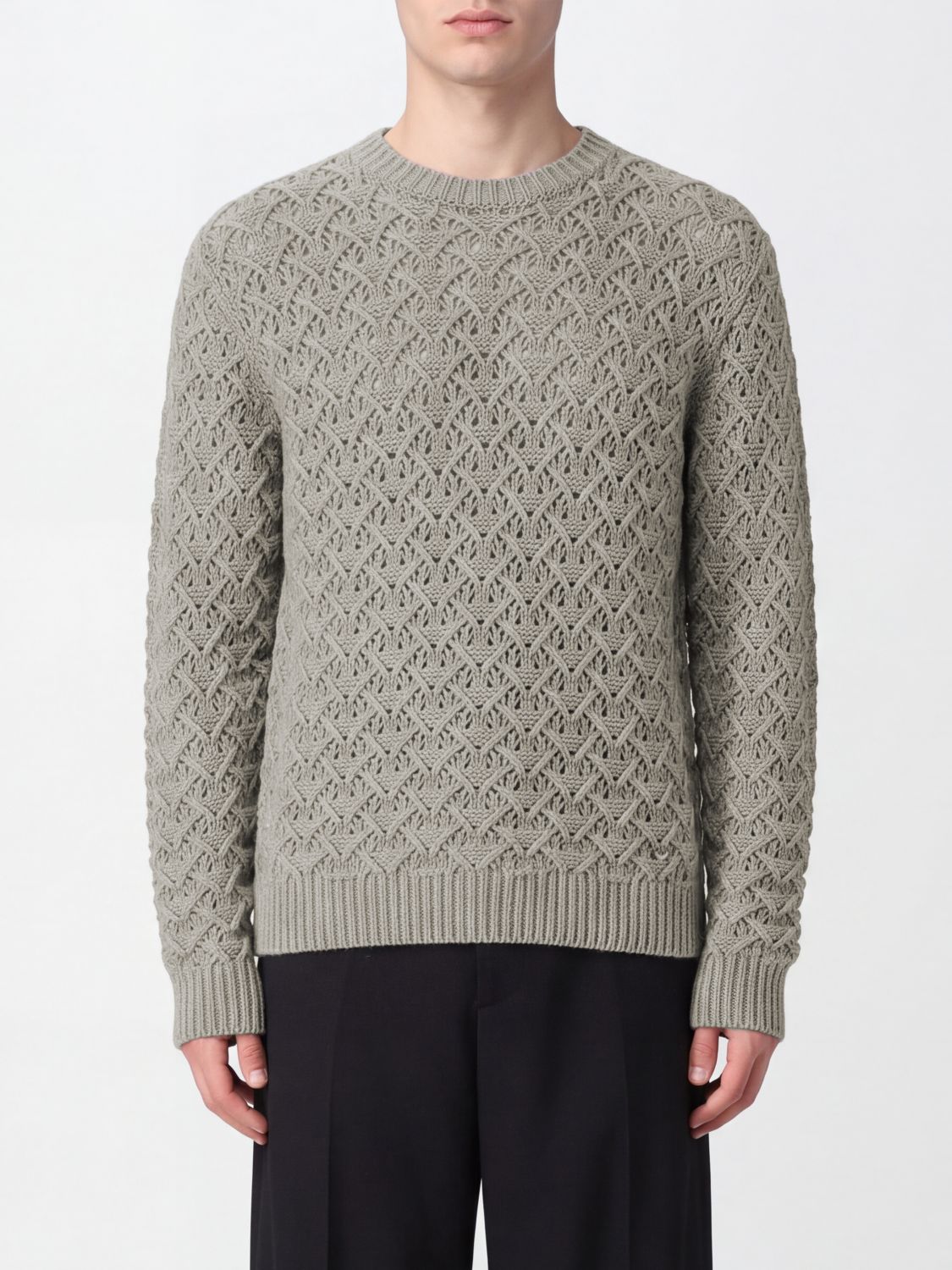 Valentino Garavani Virgin Wool and Cashmere Crewneck Jumper