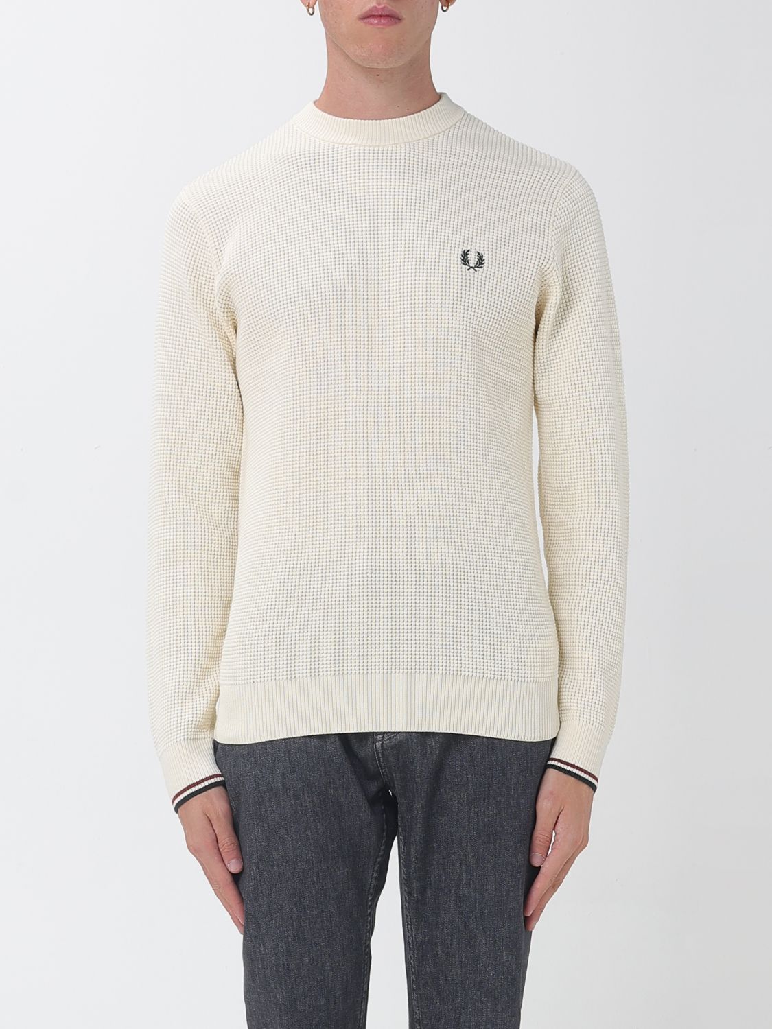 FRED PERRY Maglia Uomo colore Ecru