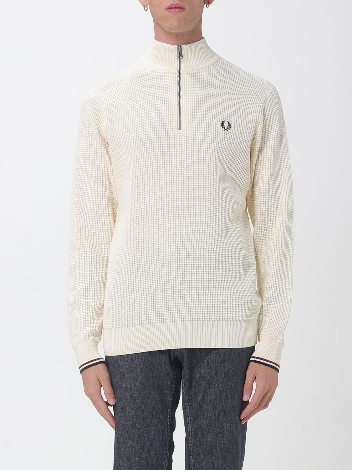 FRED PERRY Maglia Uomo colore Ecru