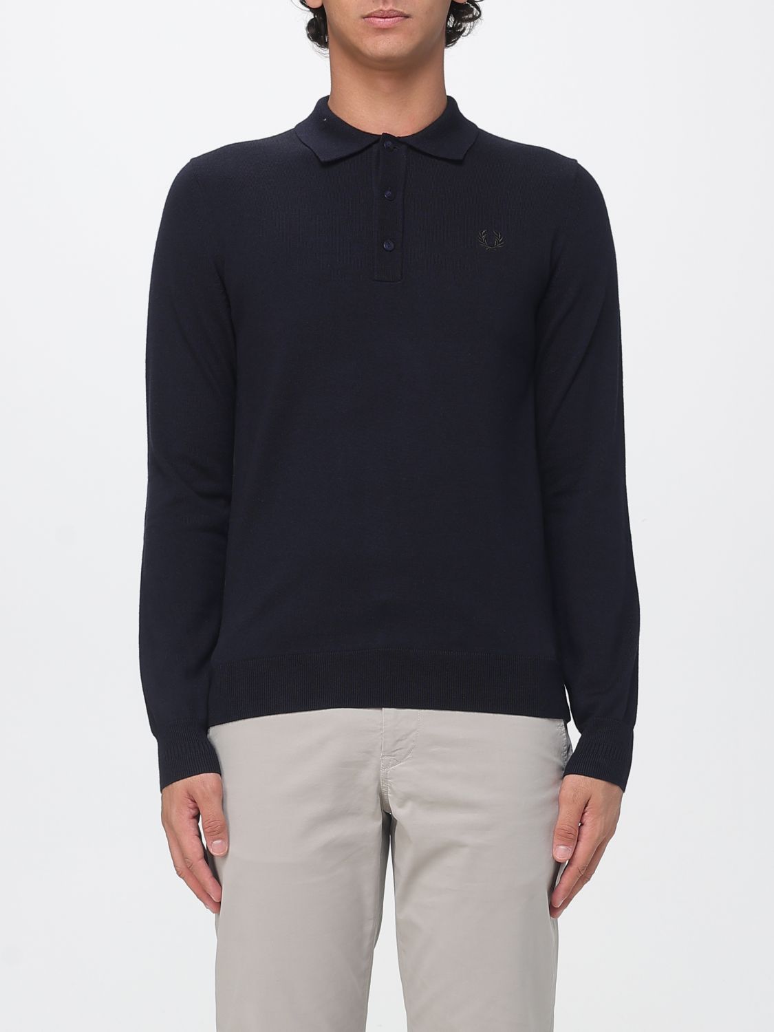 FRED PERRY Polo Uomo colore Blue Navy