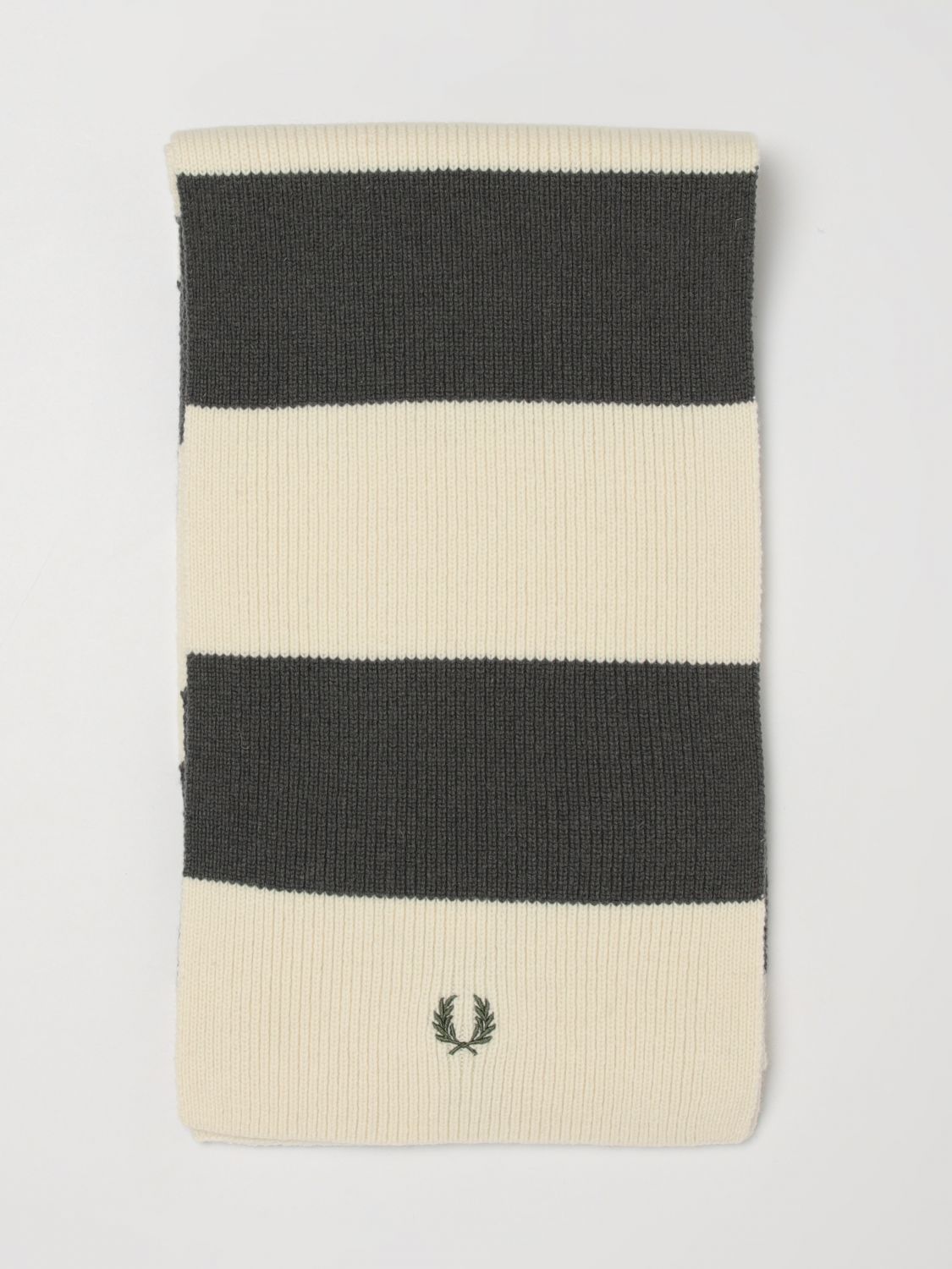 FRED PERRY Sciarpa Uomo colore Ecru