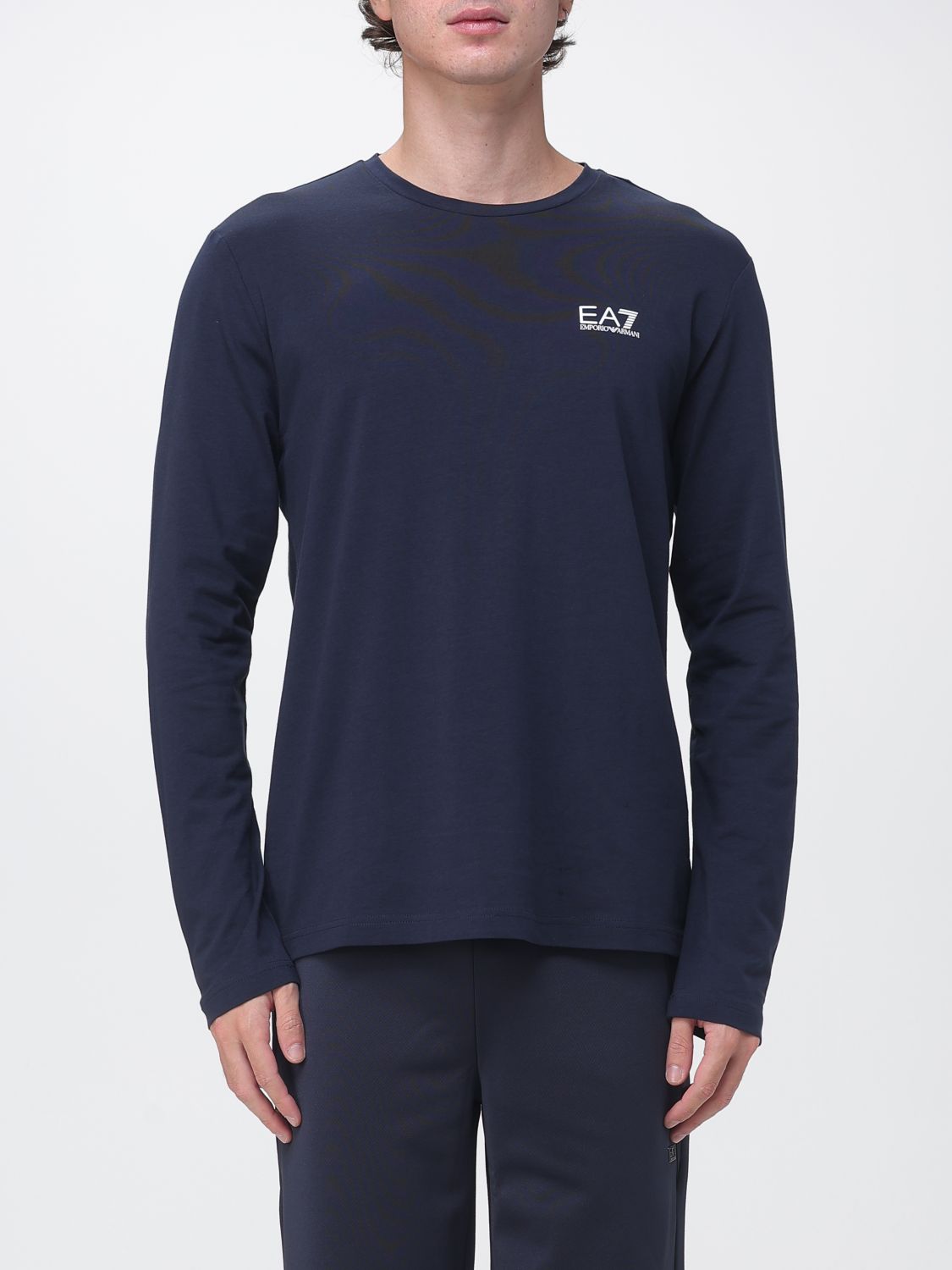 EA7 T-Shirt Men color Blue
