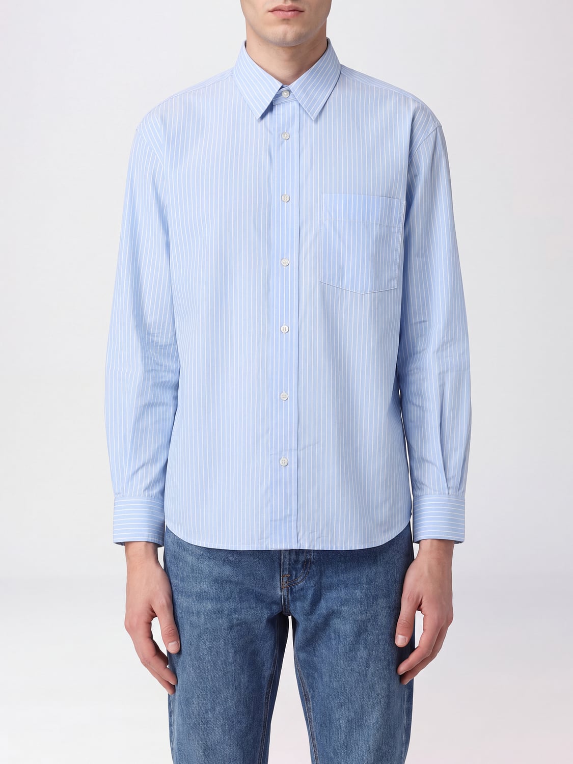 SUNFLOWER Camicia Uomo colore Celeste
