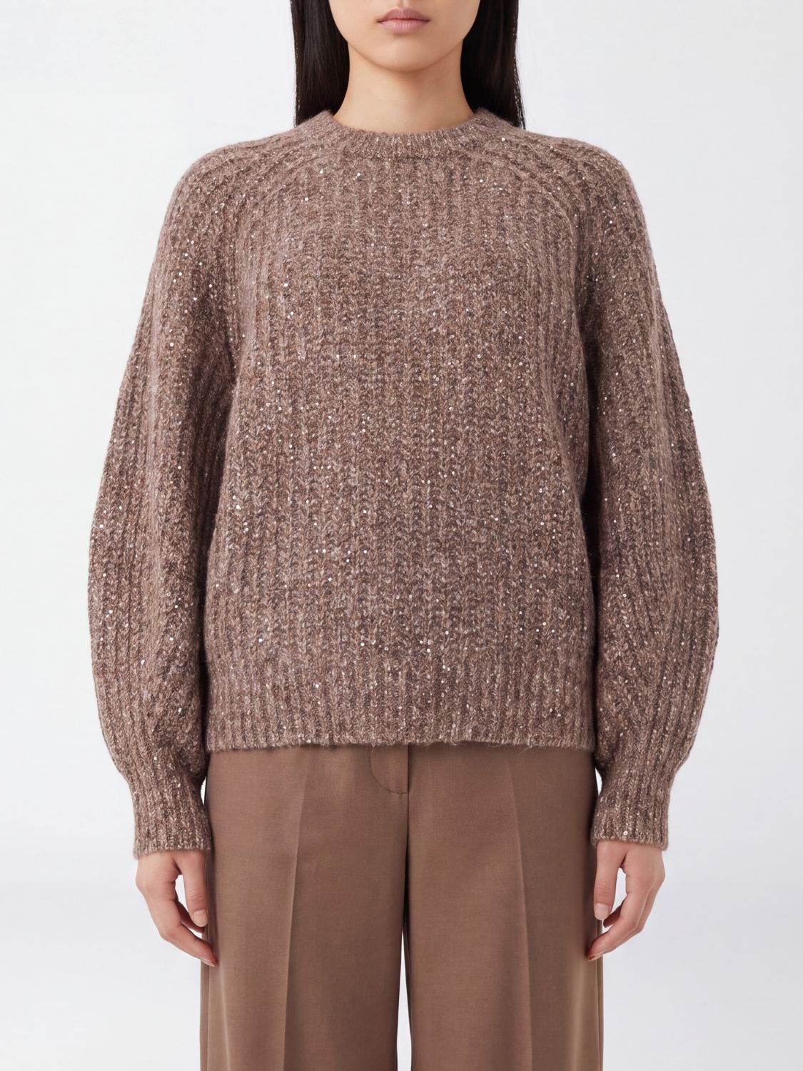 BRUNELLO CUCINELLI Sweater Woman color Beige