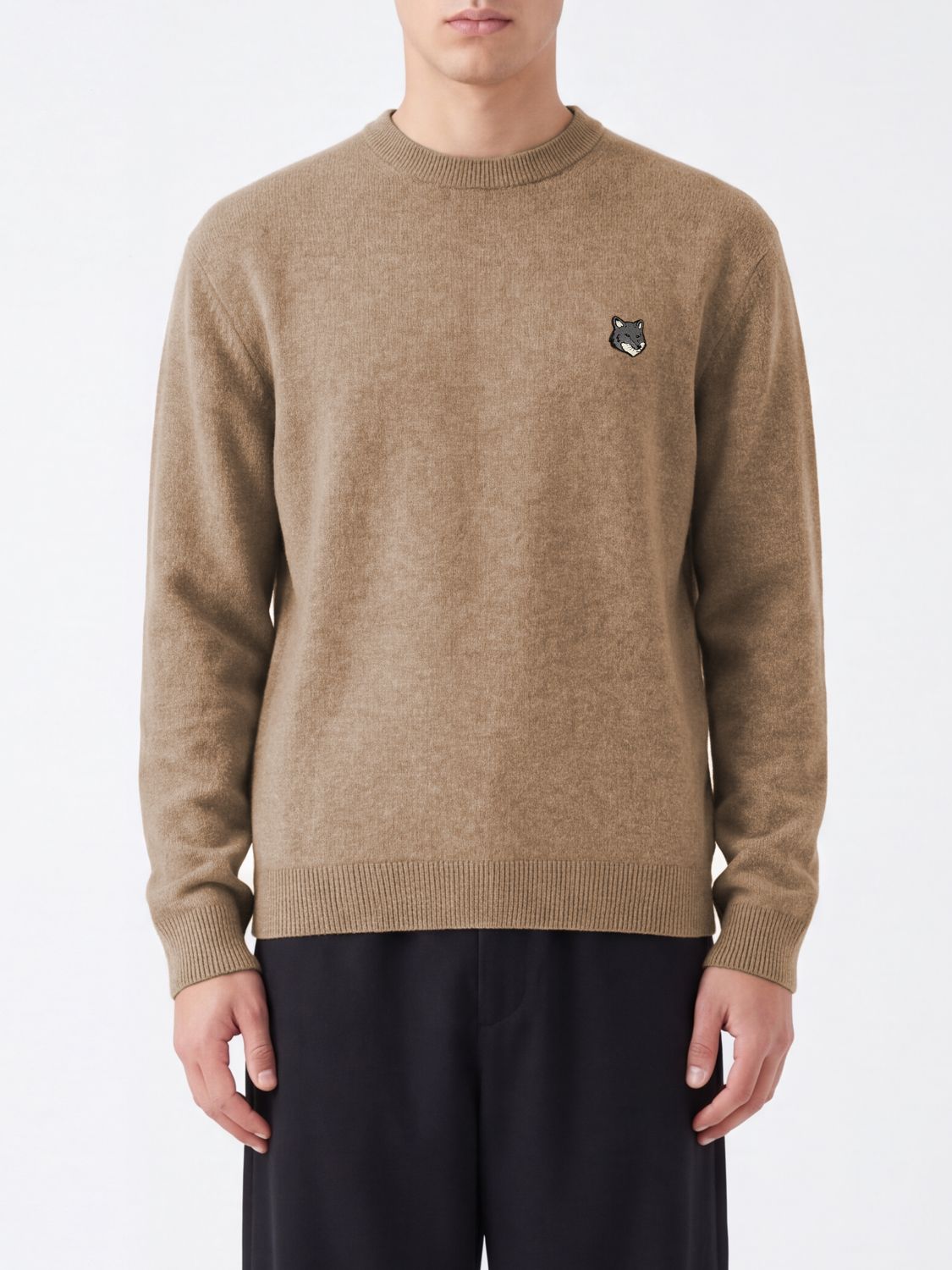 MAISON KITSUNÉ Maglia Uomo colore Beige
