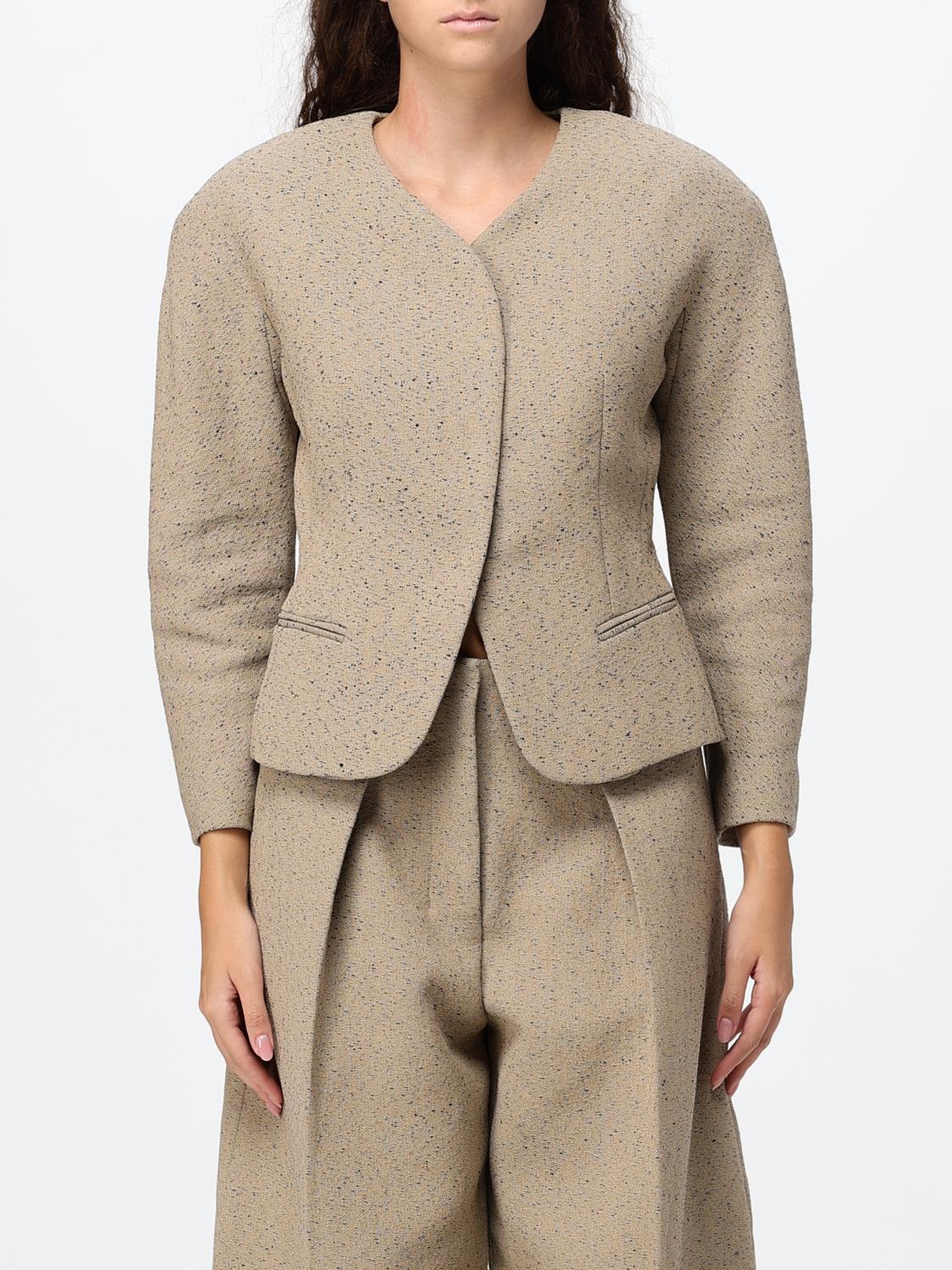 JACQUEMUS Jacket Woman color Beige