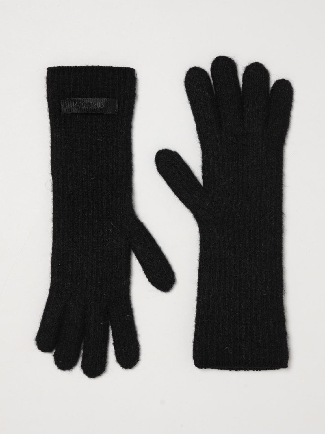 Jacquemus Gloves in Black