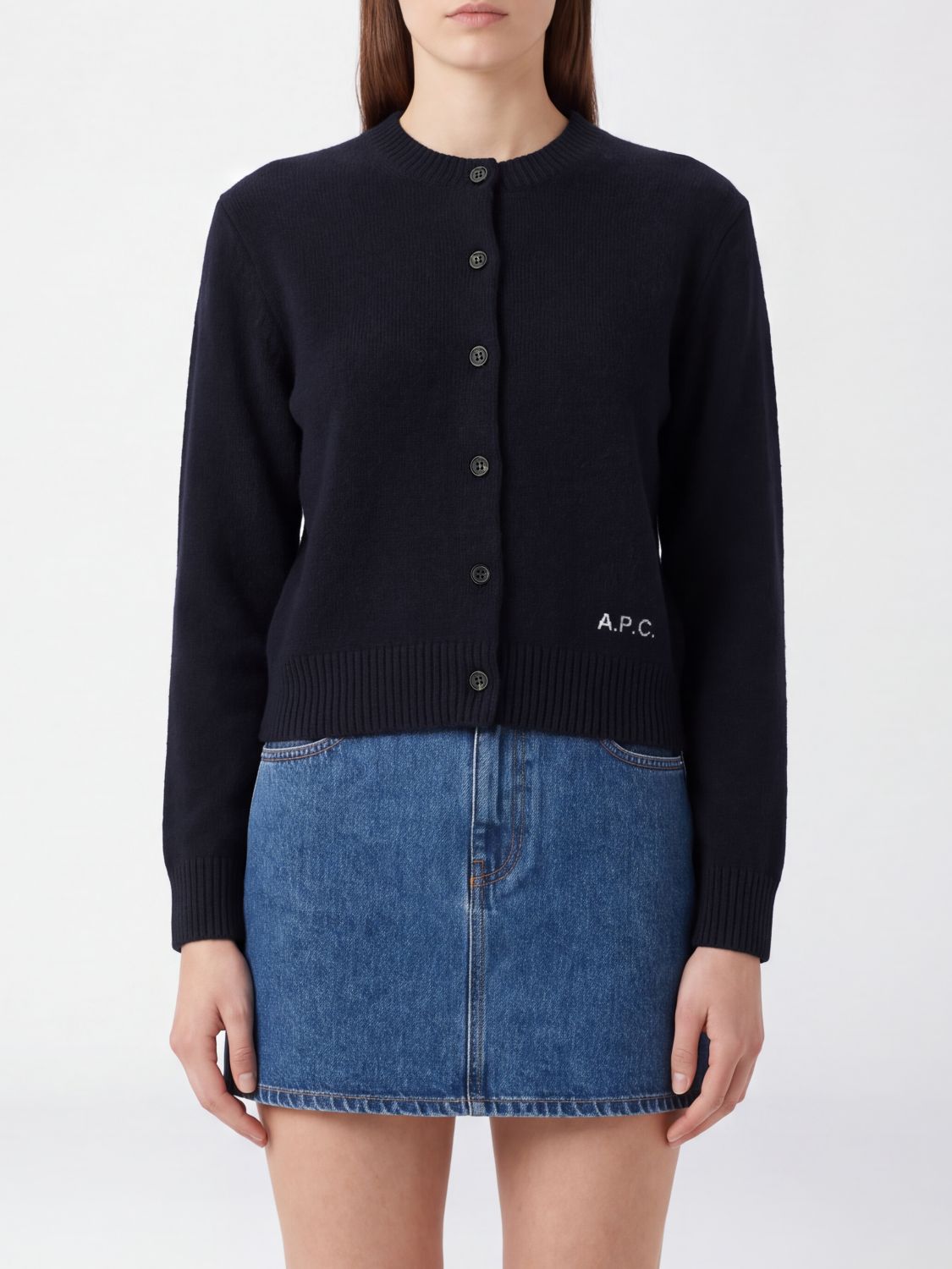 A. P.C. Maglia Donna colore Blue