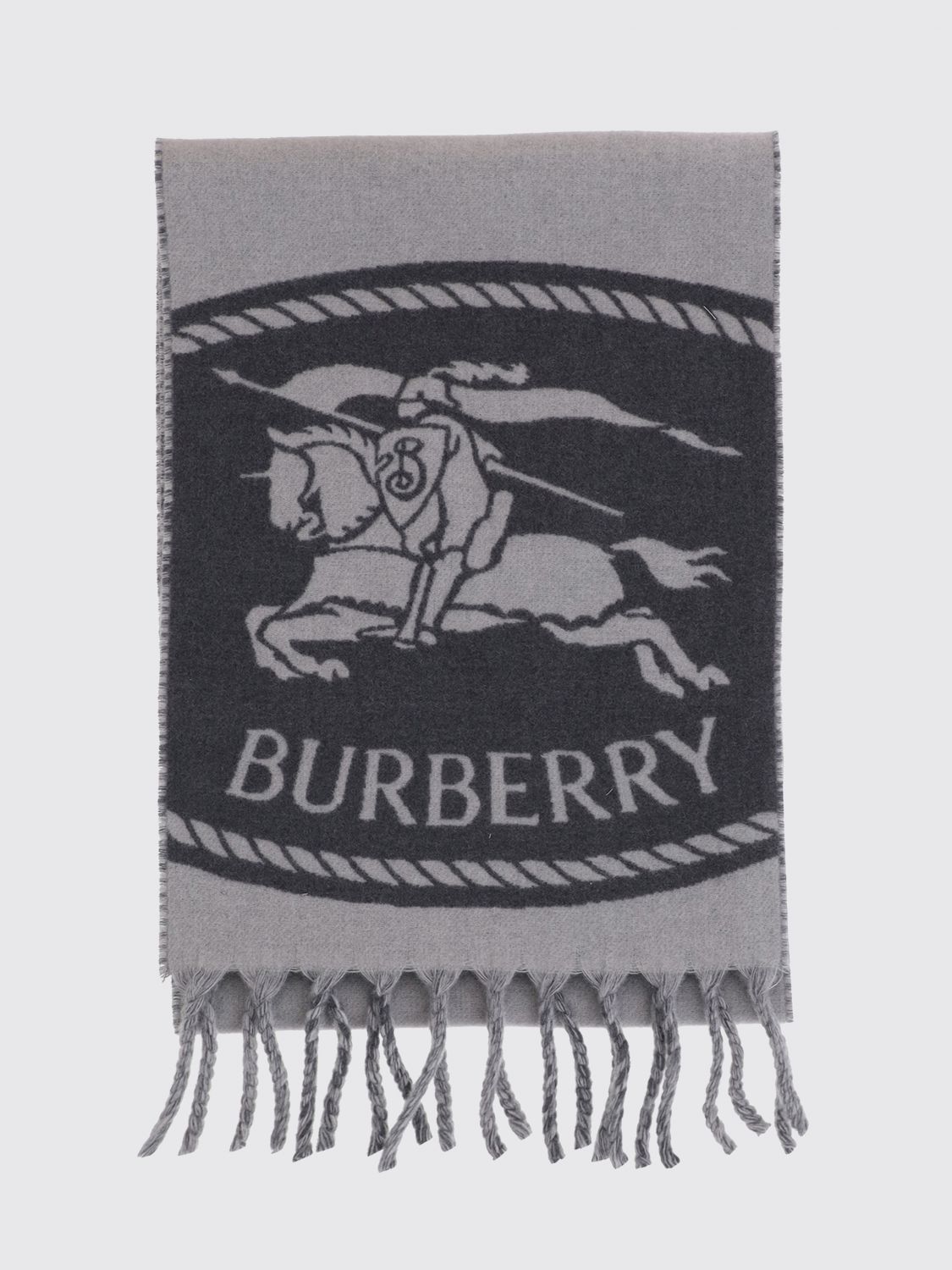 BURBERRY Sciarpa Donna colore Grigio