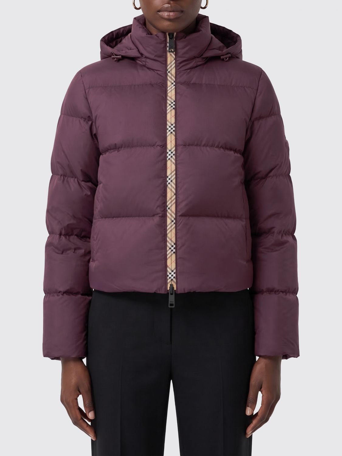 BURBERRY Jacke Damen Farbe Burgunderrot