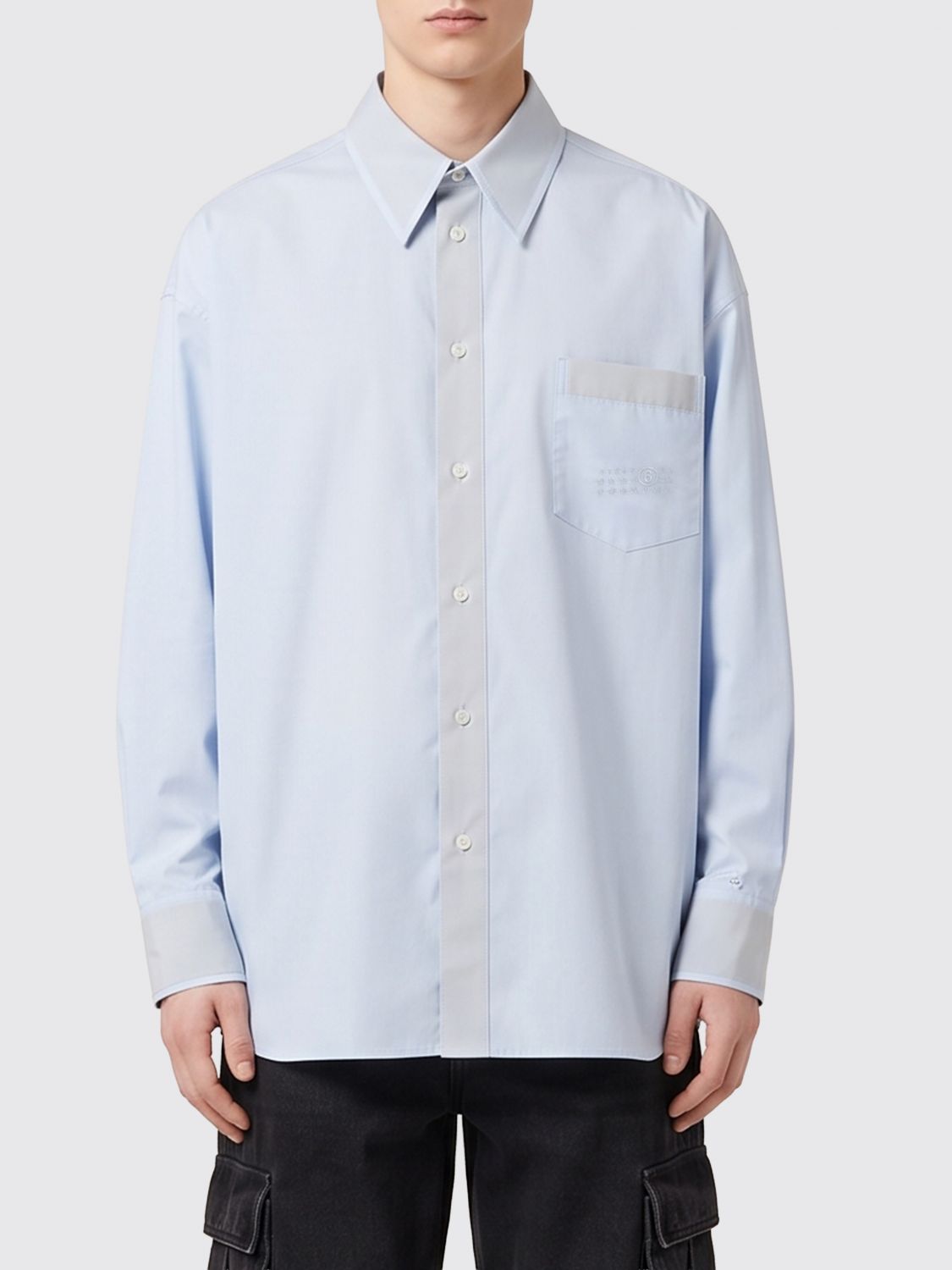 MM6 MAISON MARGIELA Camicia Uomo colore Blue