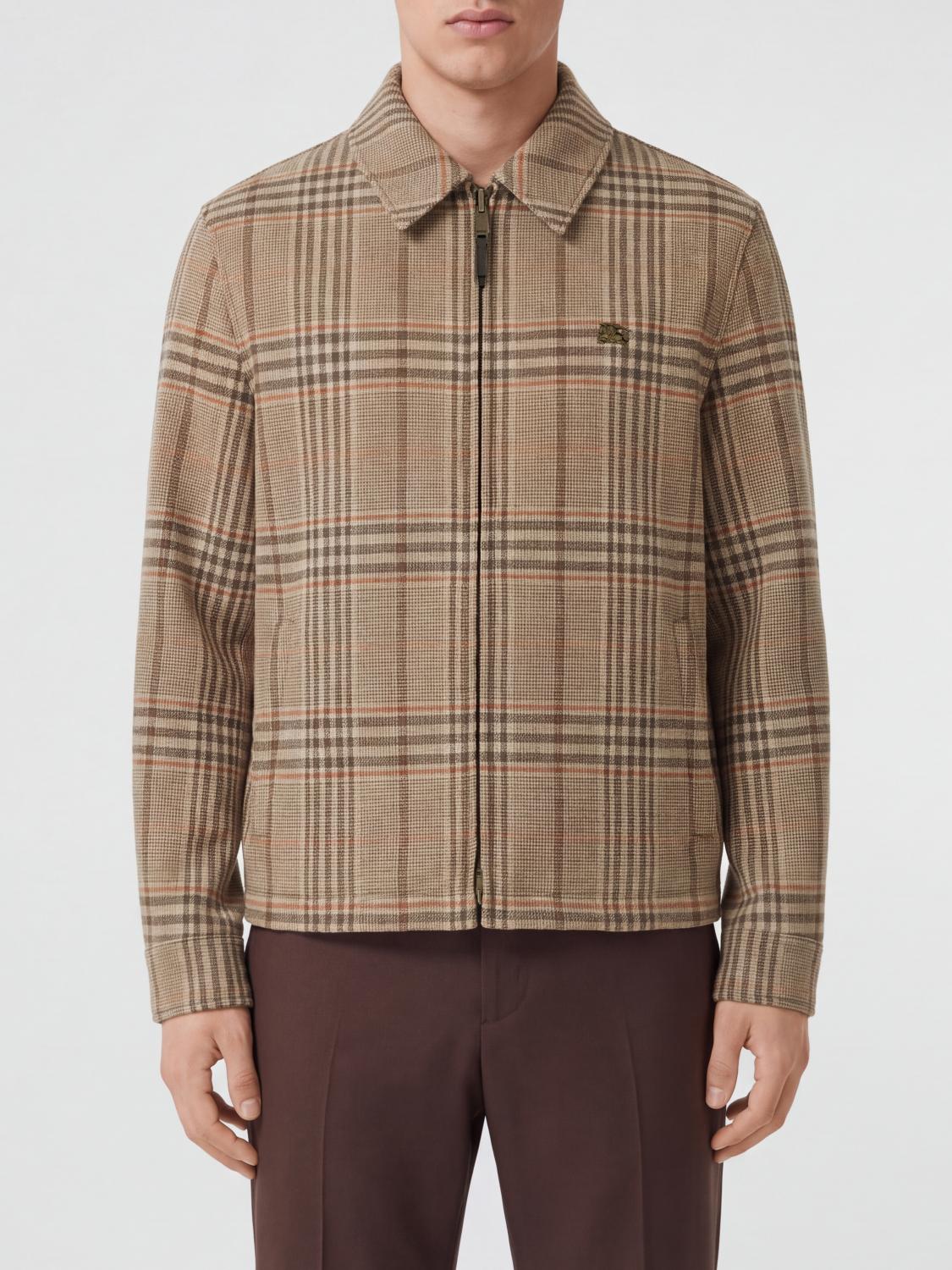 BURBERRY Giacca Uomo colore Sabbia
