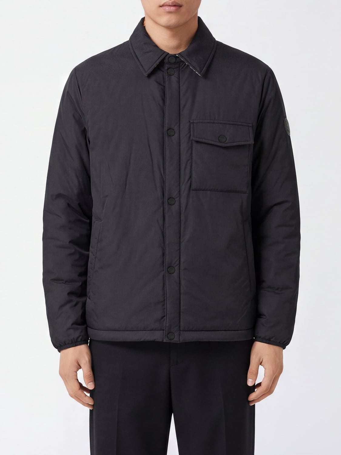 BURBERRY Jacket Men color Black