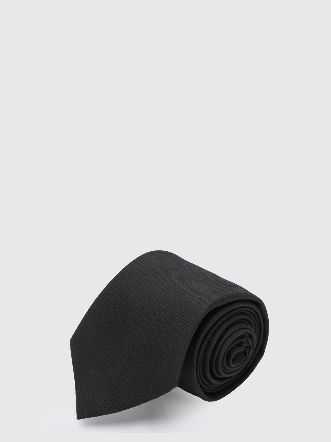 FERRAGAMO Tie Men color Black