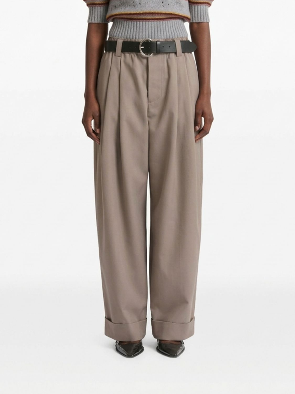 MARNI Pants Woman color Beige