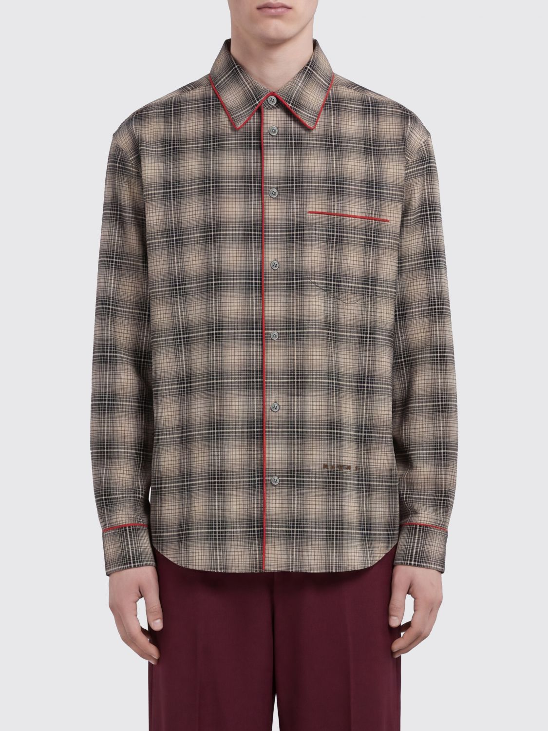 MARNI Camicia Uomo colore Beige