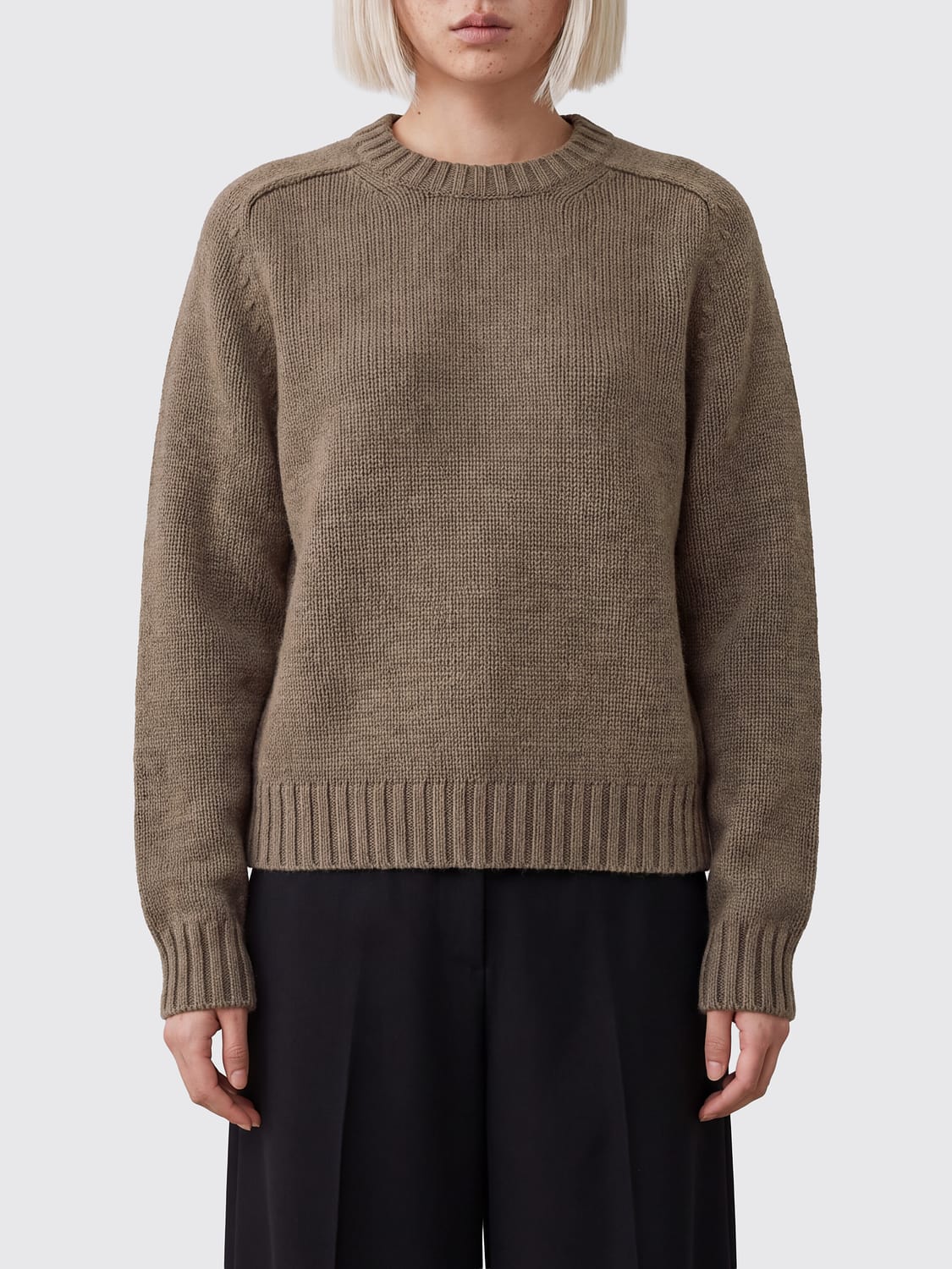 KHAITE Sweater Woman color Mud