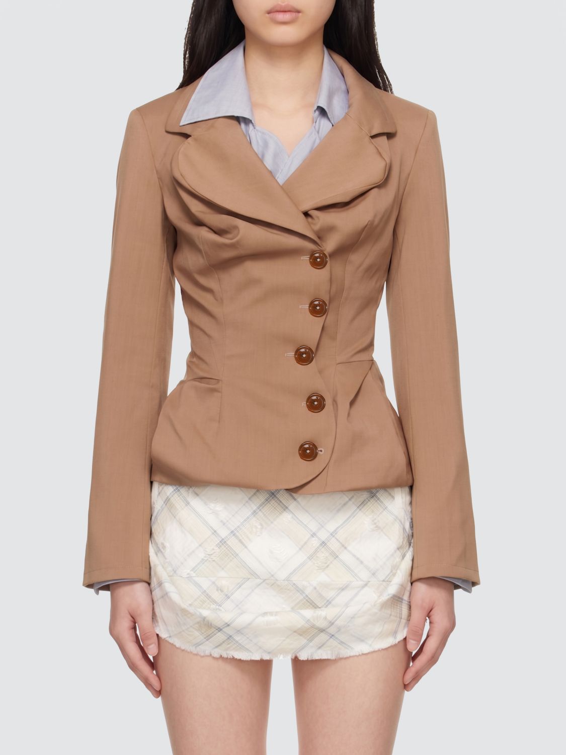 VIVIENNE WESTWOOD Jacket Woman color Camel