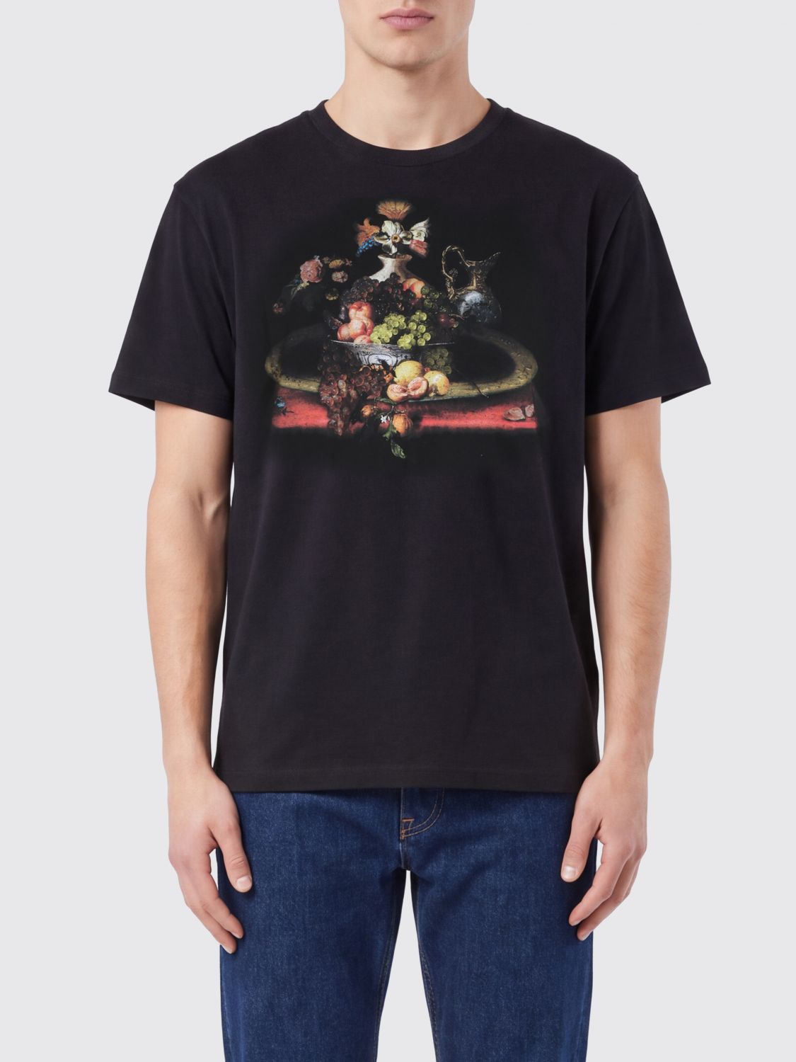 Vivienne Westwood Graphic Print Crewneck Cotton T-Shirt