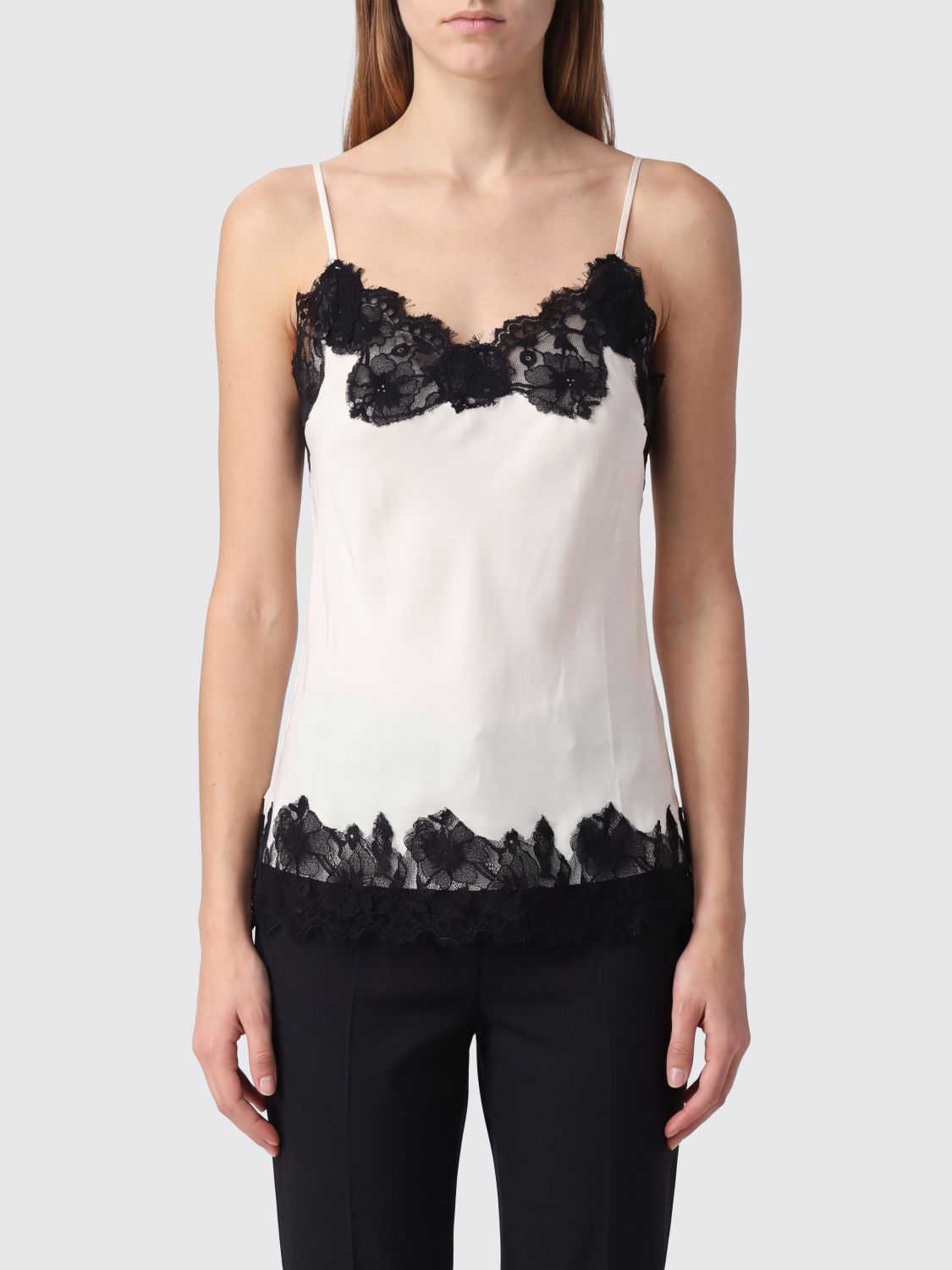 Gold Hawk Top Woman Color White