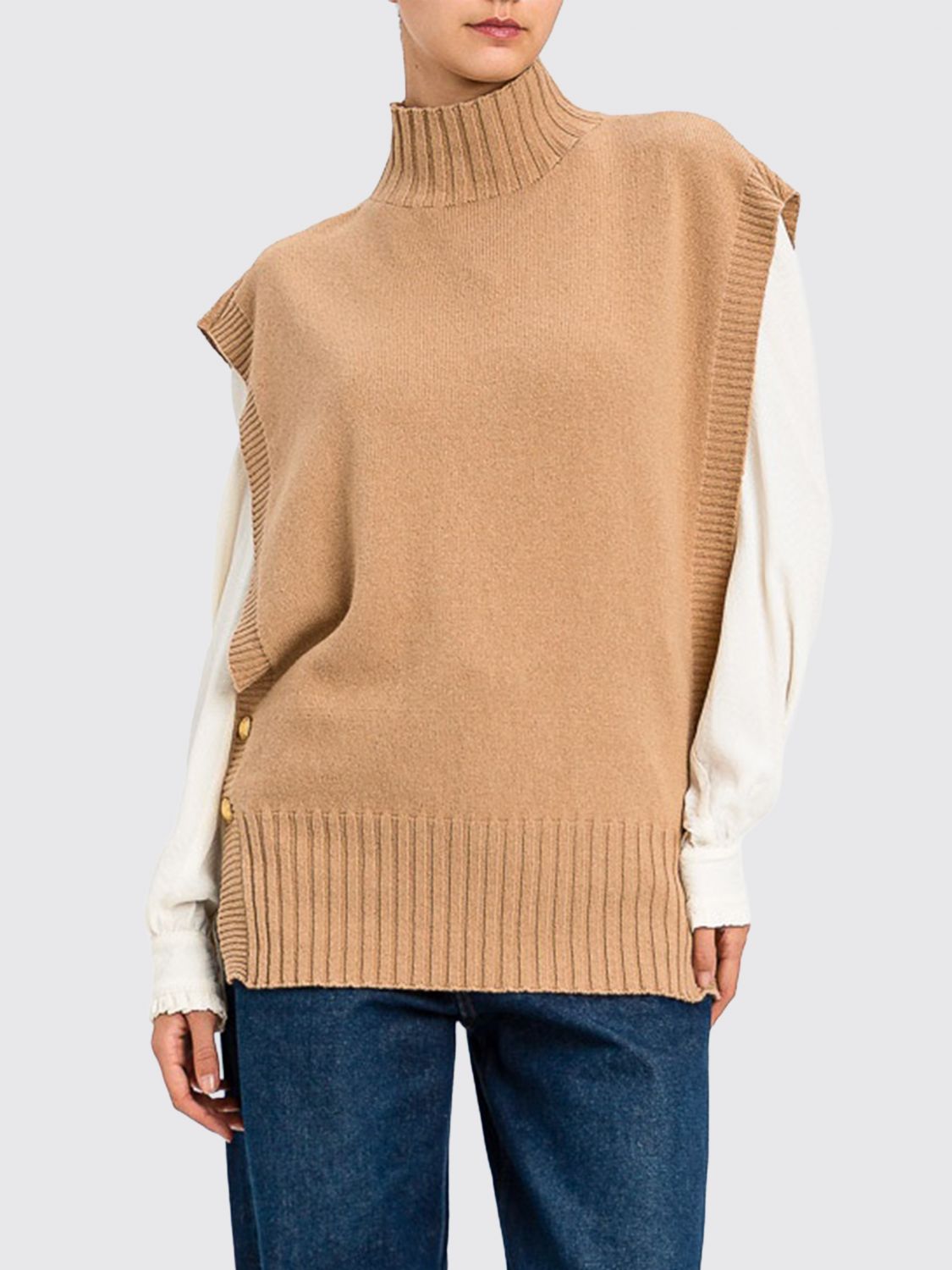 TWINSET Pullover Damen Farbe Beige