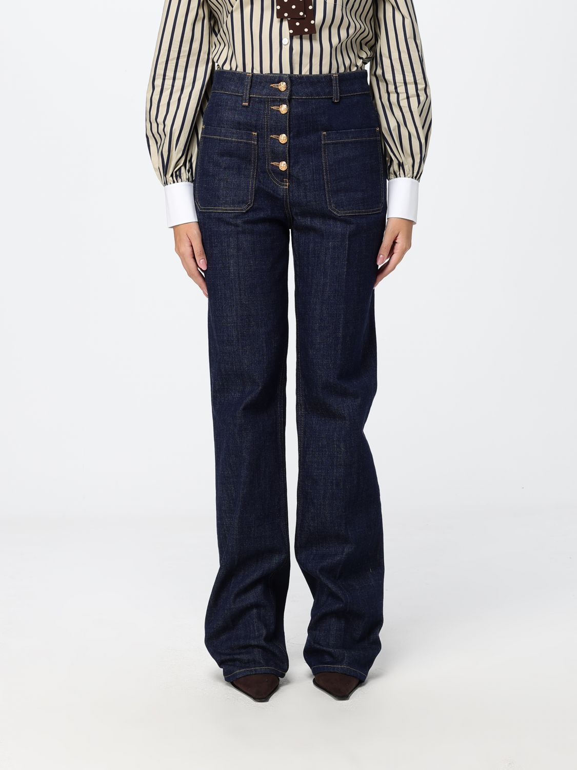 VALENTINO GARAVANI Jeans Donna colore Denim
