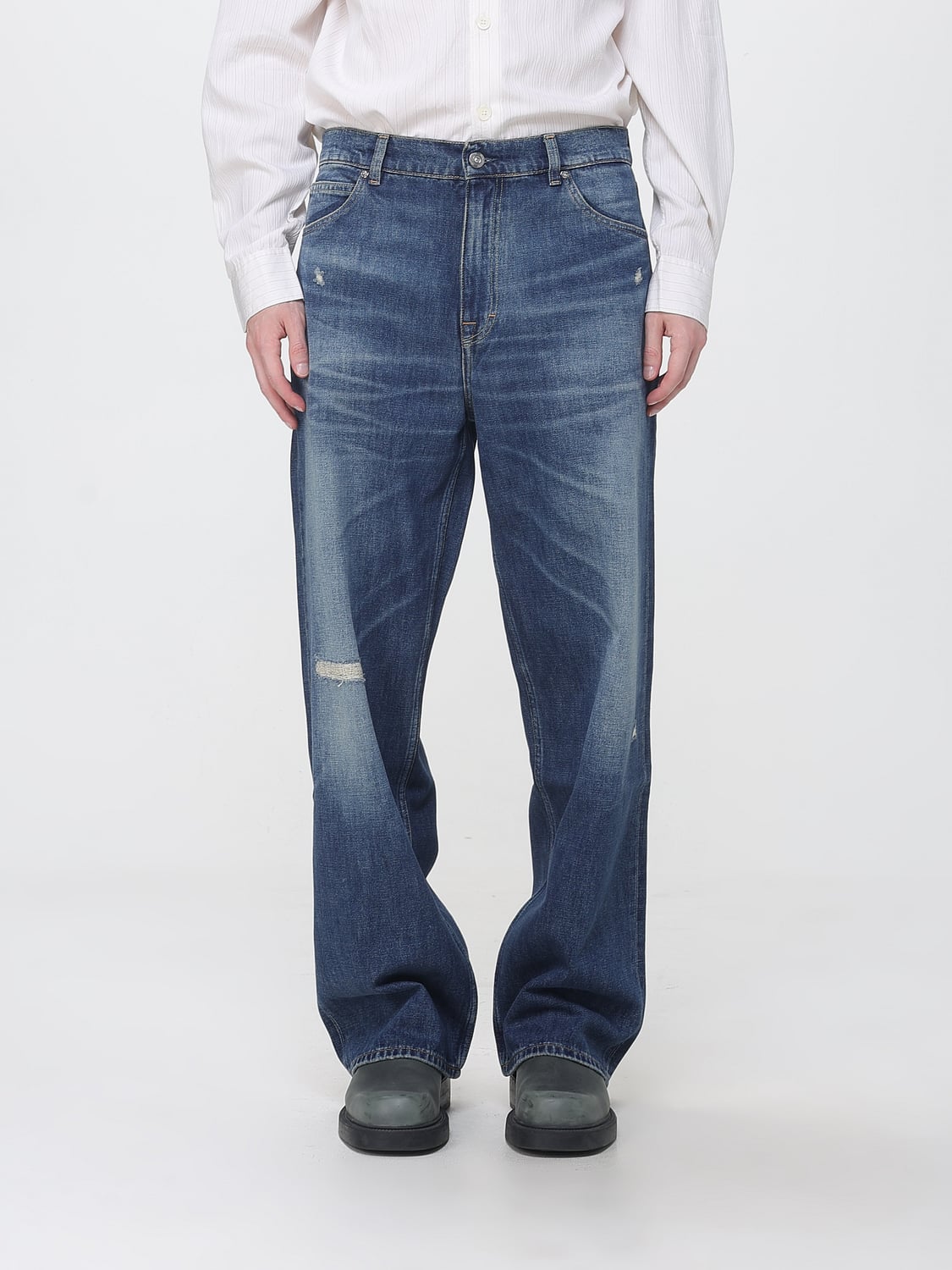 OUR LEGACY Jeans Men color Blue