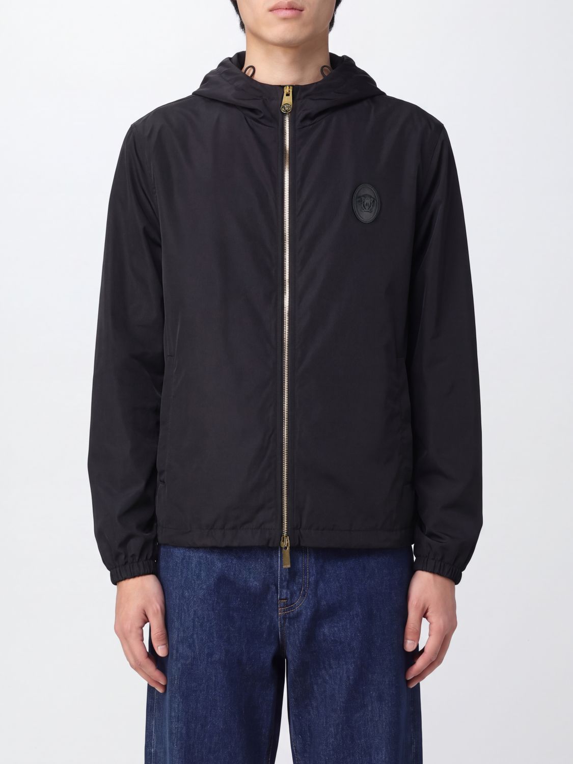 VERSACE Jacket Men color Black