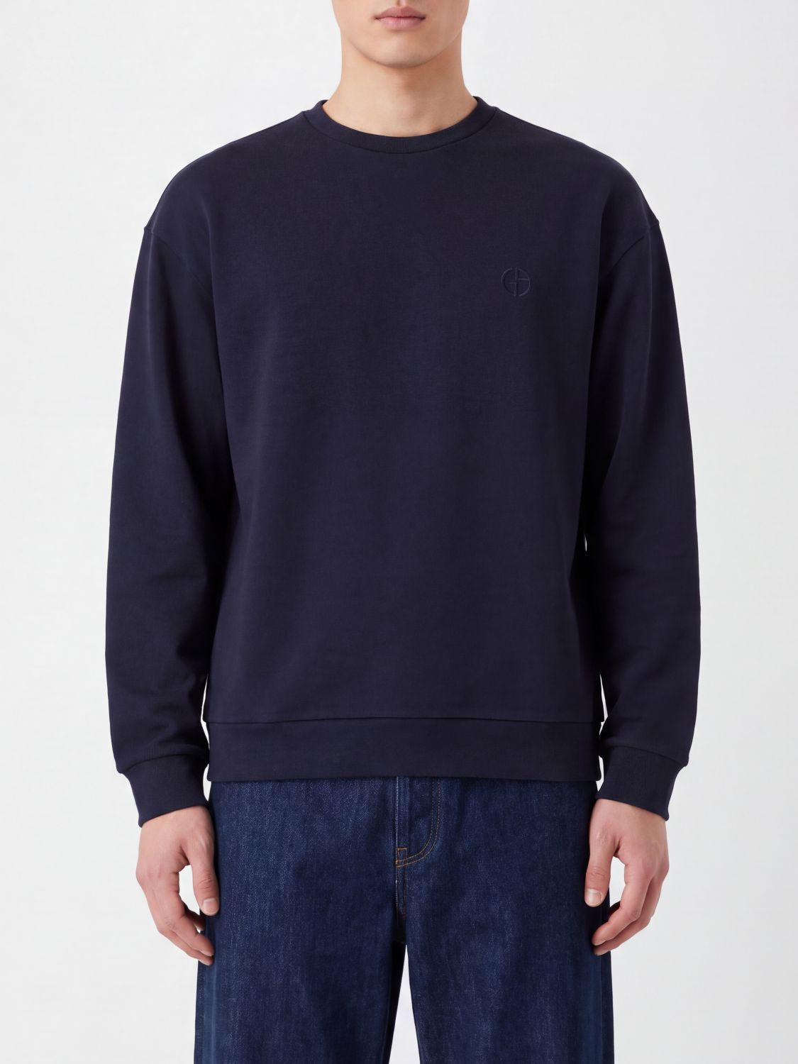 GIORGIO ARMANI Felpa Uomo colore Blue