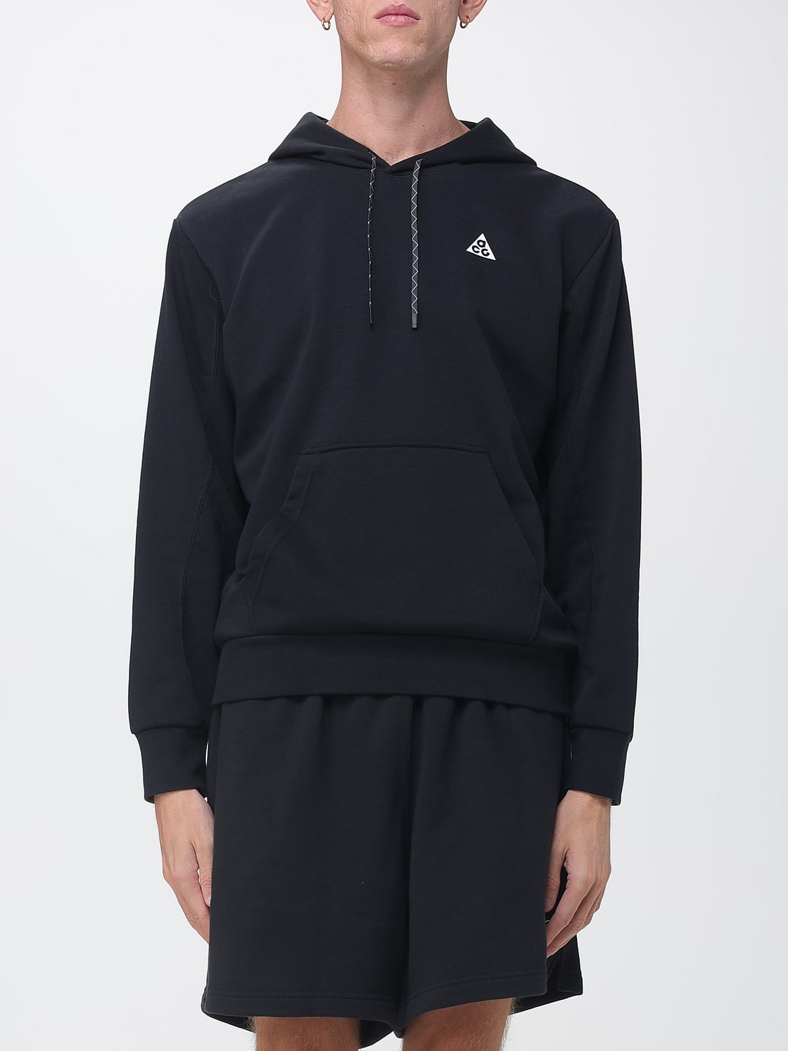 NIKE Sweater Men color Black