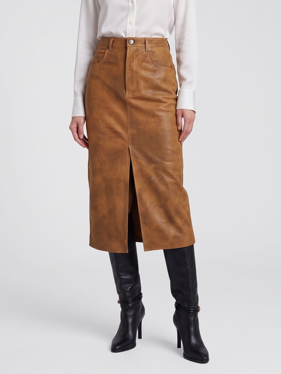 ISABEL MARANT ETOILE Gonna Donna colore Marrone