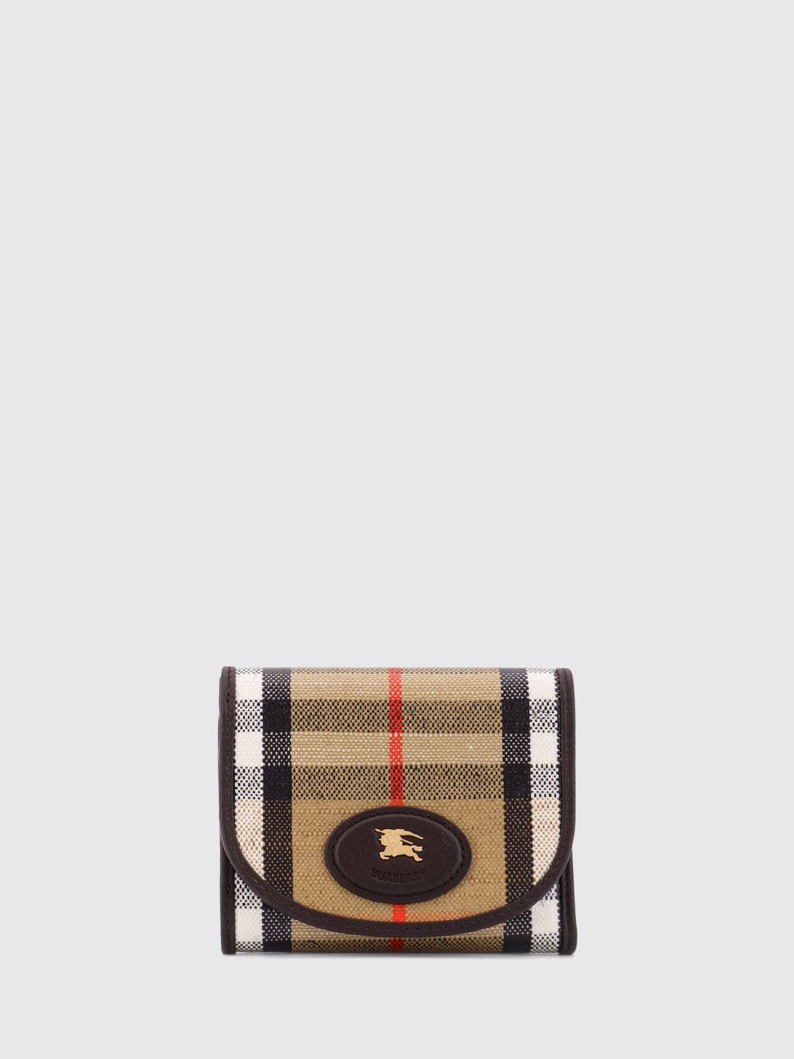 BURBERRY Wallet Woman color Sand