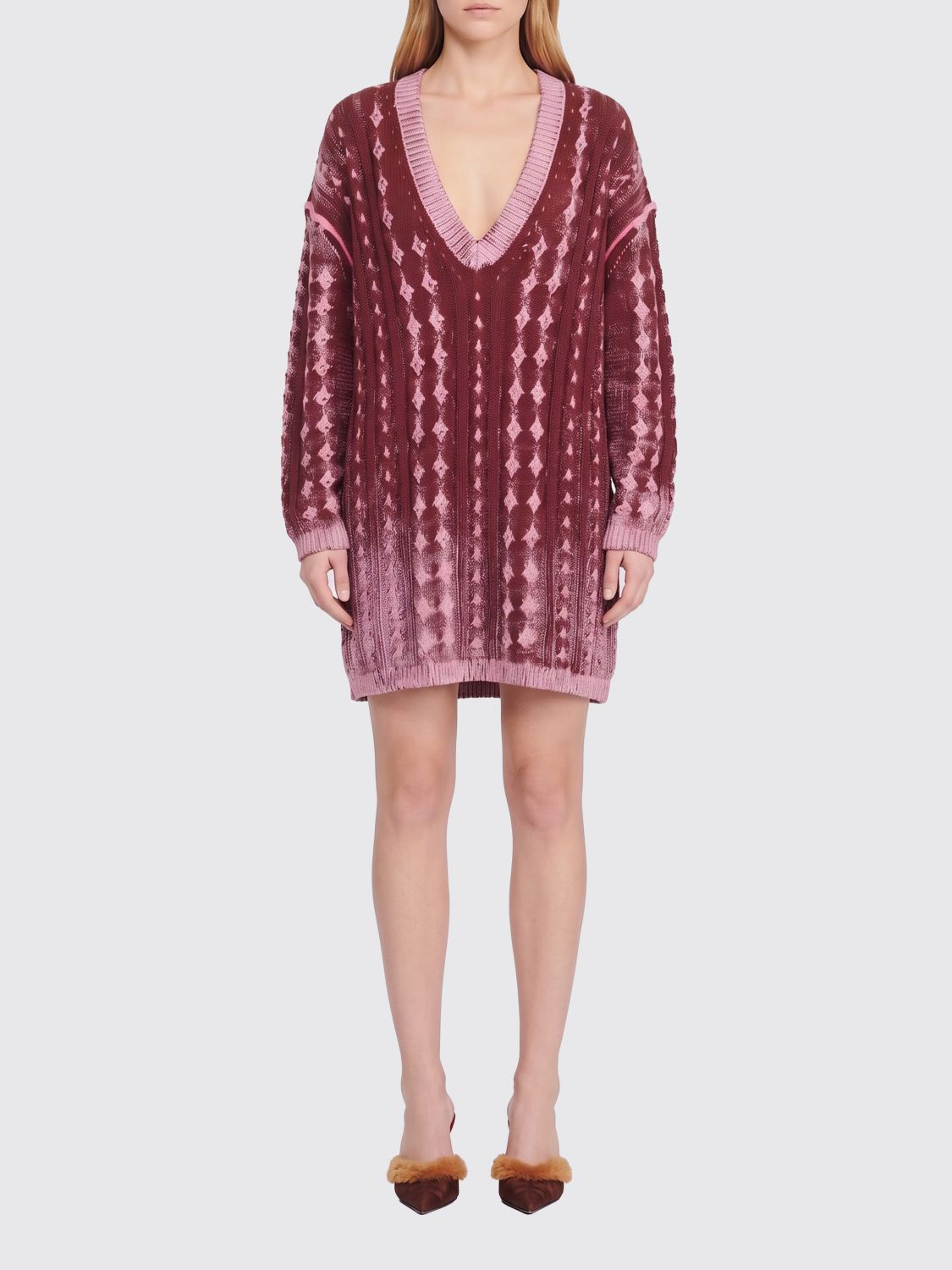 DIESEL Dress Woman color Lavender