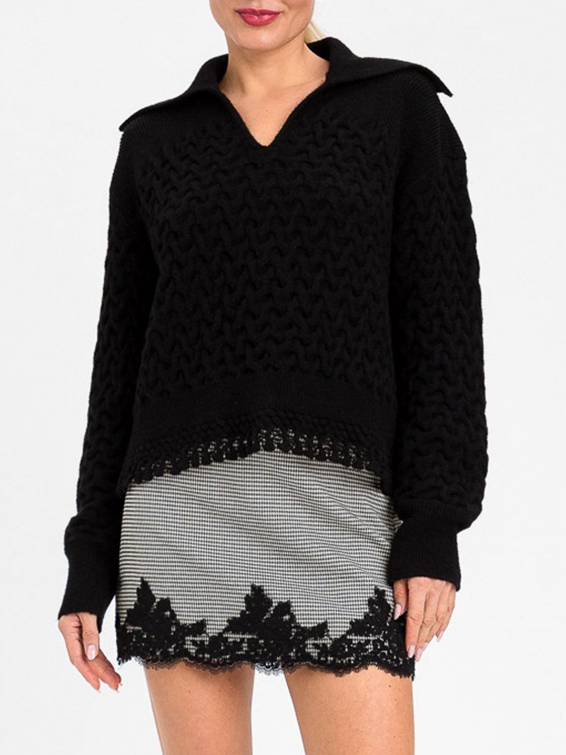 Actitude Twinset Sweater Woman Color Black
