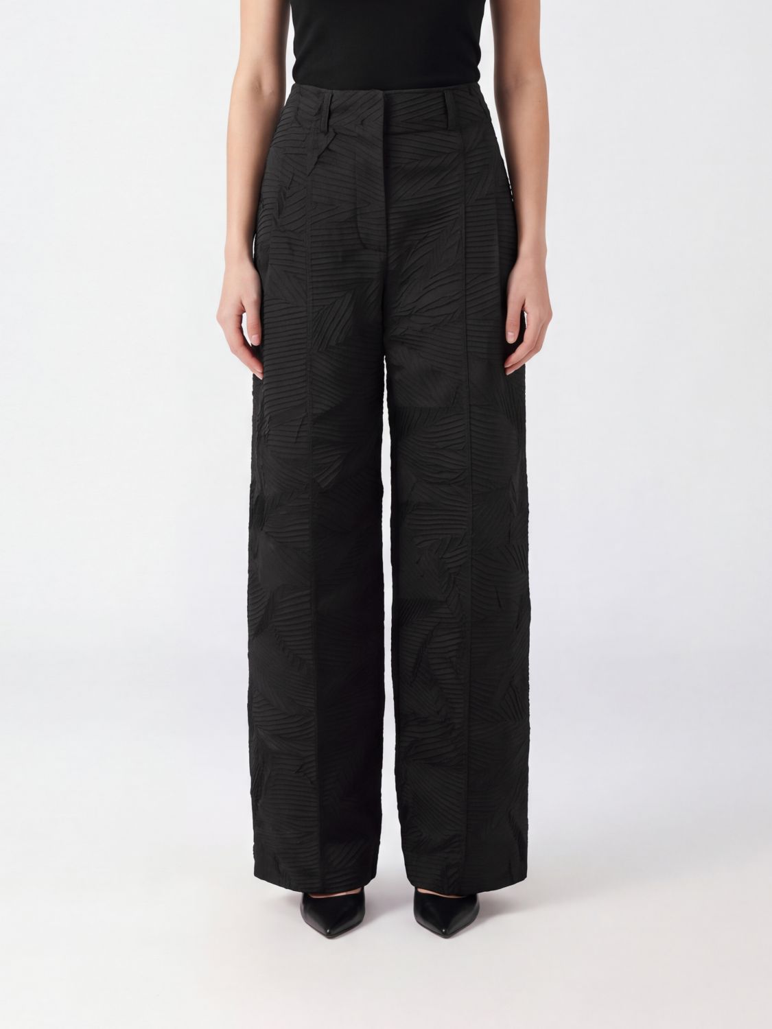 ULLA JOHNSON Pantaloni Donna colore Nero
