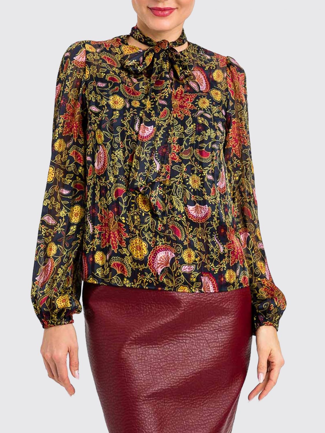 Actitude Twinset Top Woman Color Multicolor