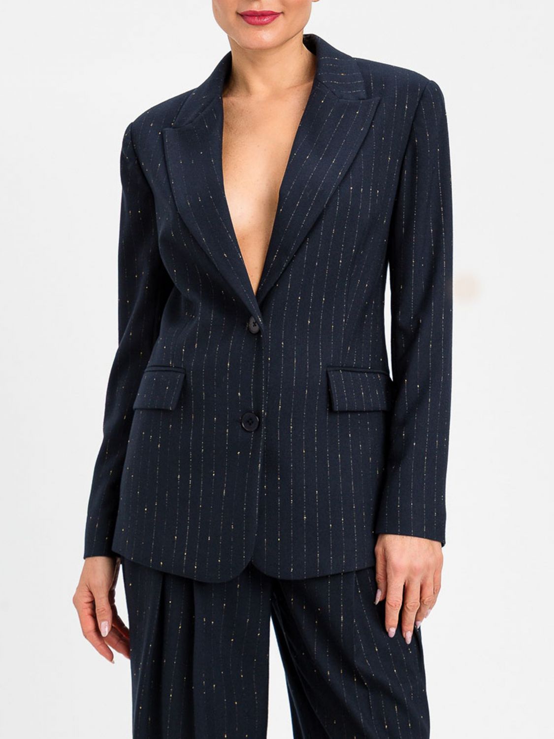 Actitude Twinset Jacket Woman Color Blue