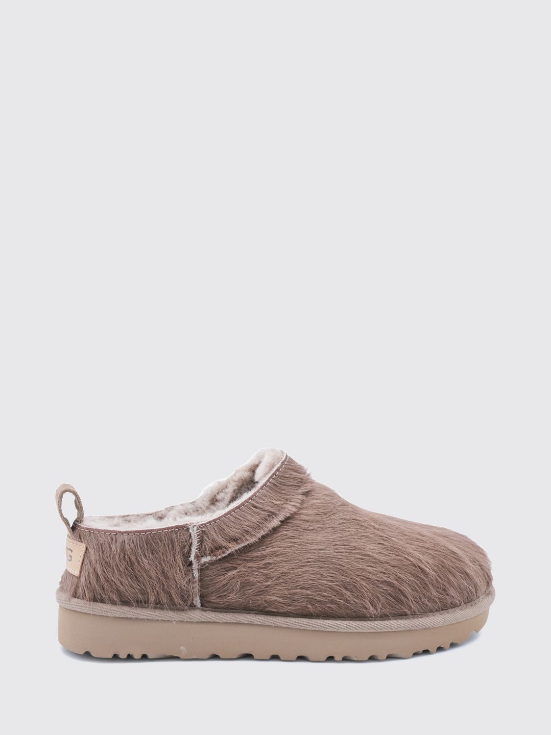 UGG Classic Micro Calf Hair Ankle Boots with Wool Lining