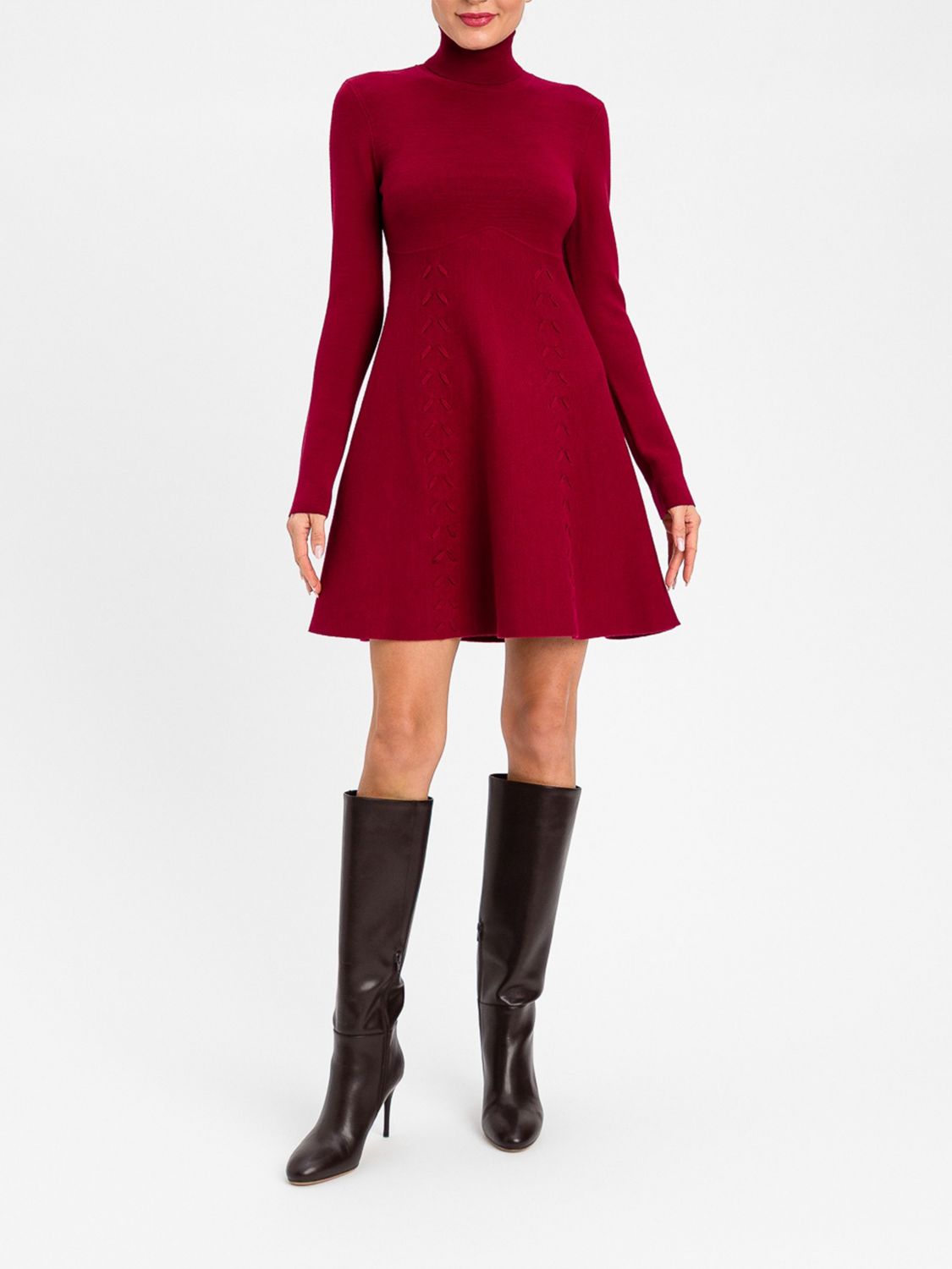 ACTITUDE TWINSET Kleid Damen Farbe Burgunderrot