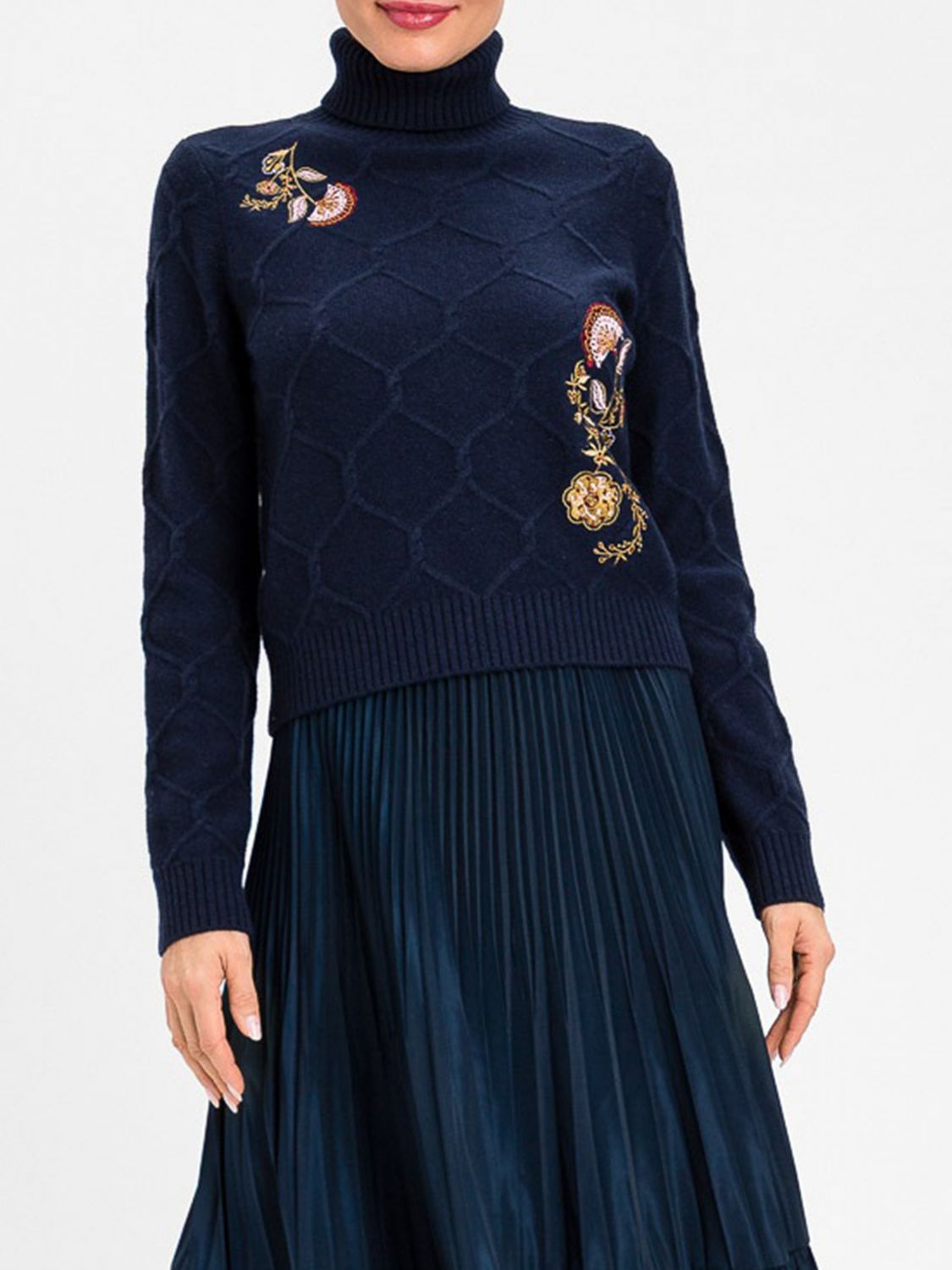Actitude Twinset Sweater Woman Color Blue