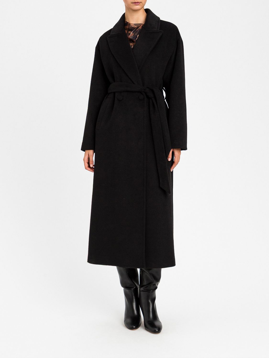 Actitude Twinset Coat Woman Color Black