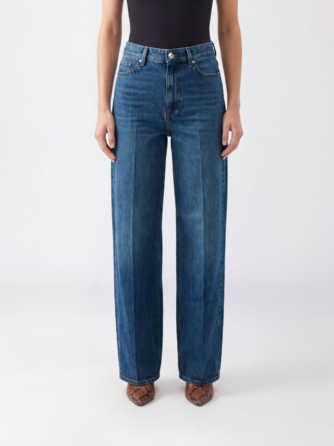 TOTEME Jeans Damen Farbe Blau
