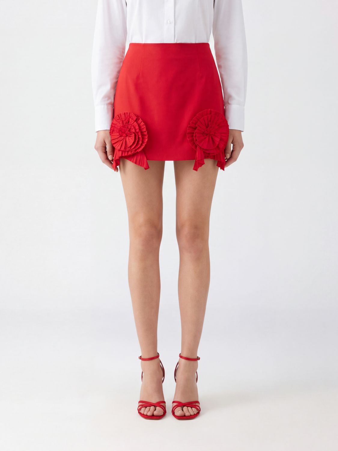 BLUMARINE Gonna Donna colore Rosso