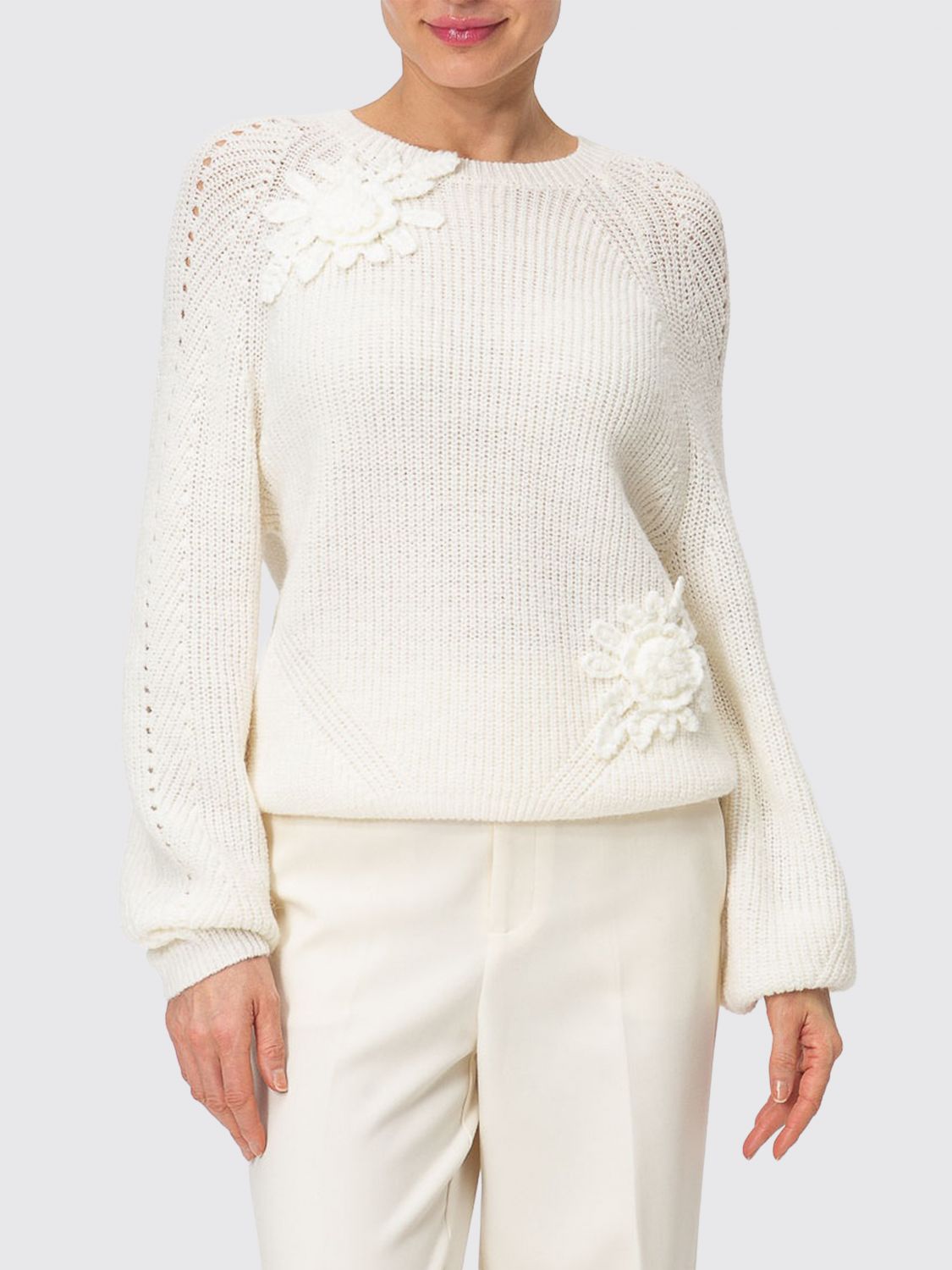 TWINSET Pullover Damen Farbe Perle
