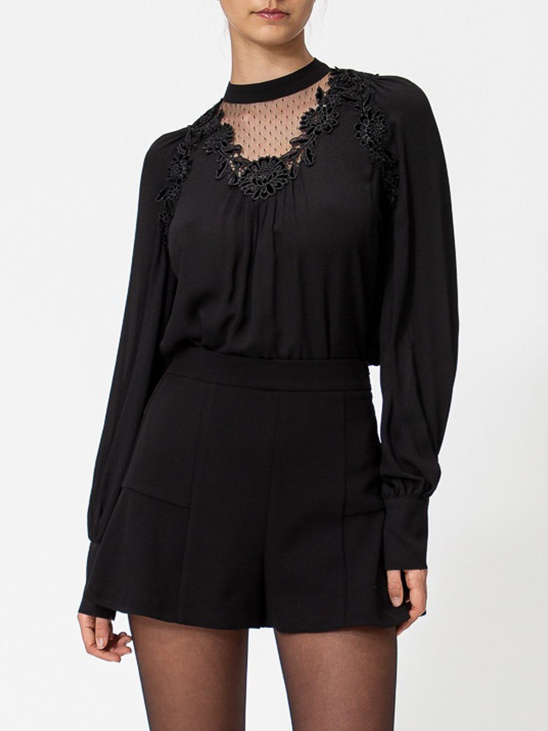 TWINSET Top Donna colore Nero