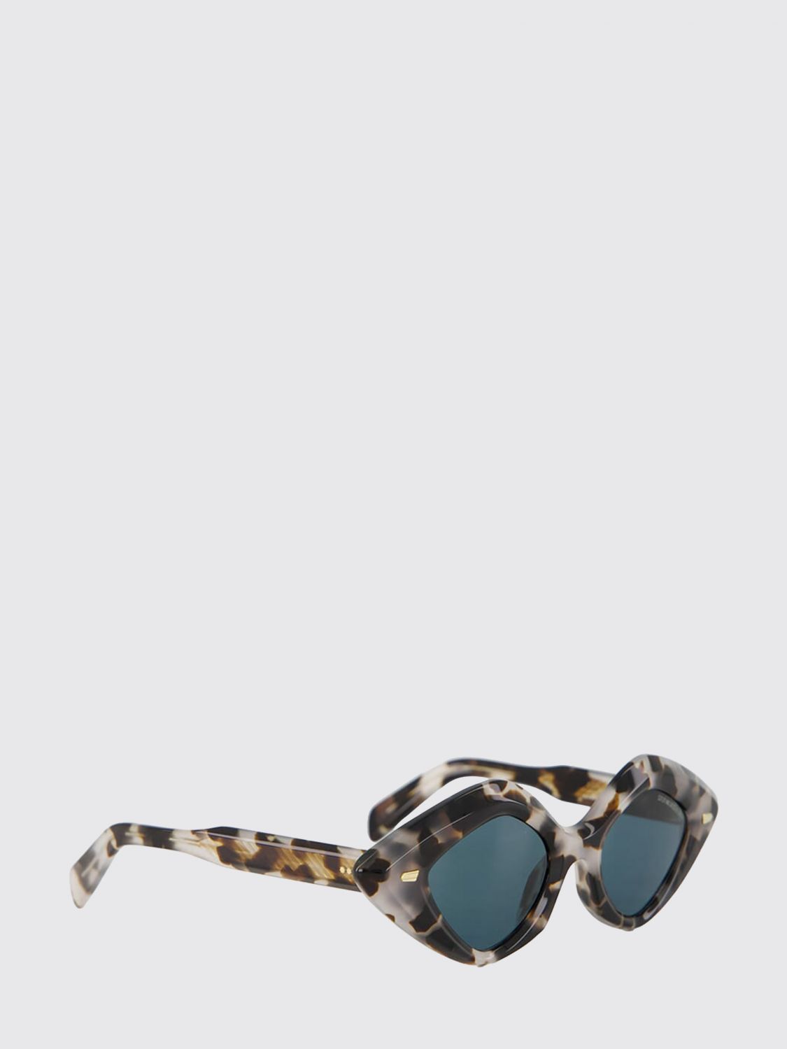 CUTLER & GROSS Rautenförmige Sonnenbrille aus Acetat in Schildpatt-Optik