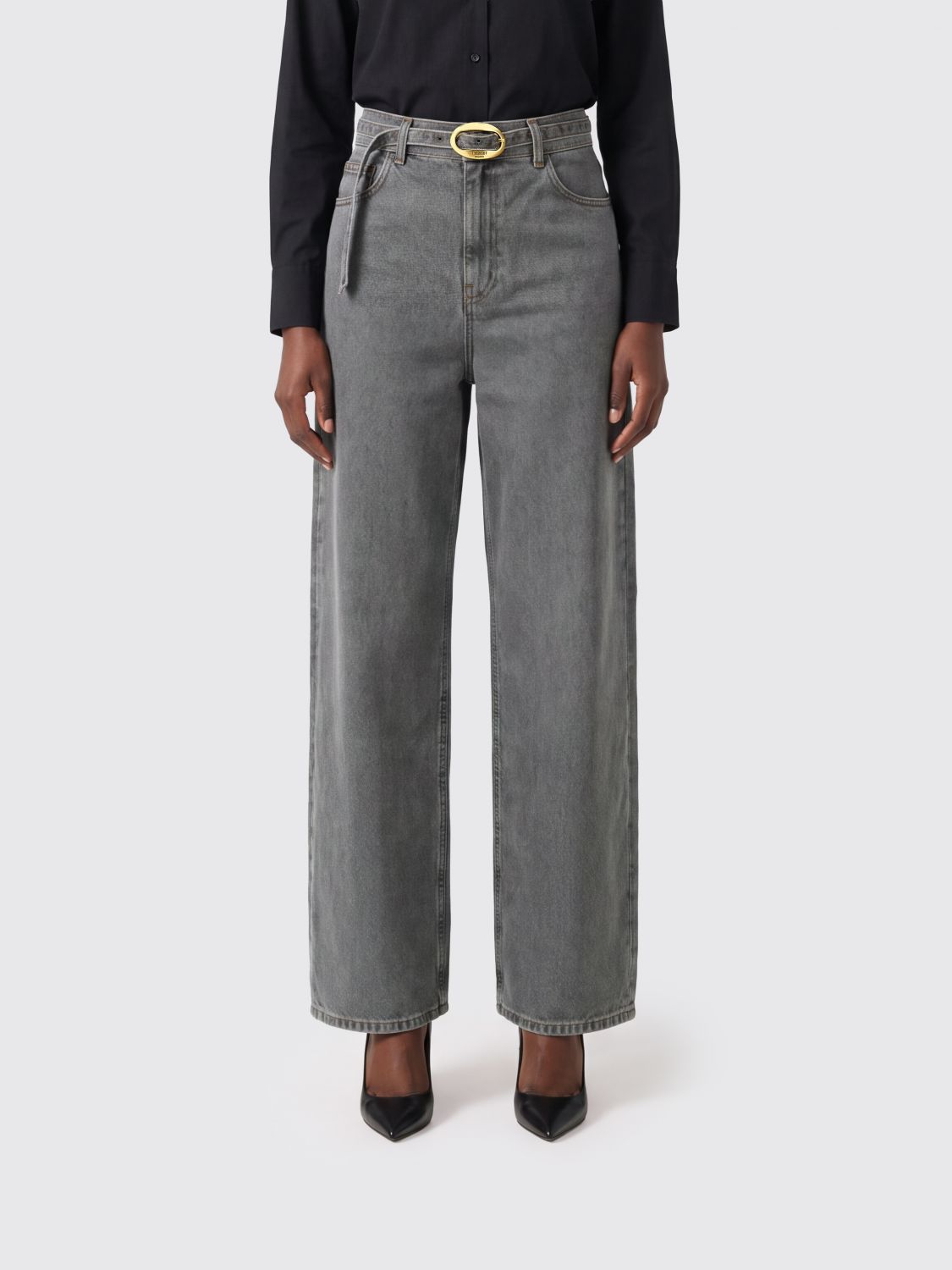 TWINSET Jeans Donna colore Grigio