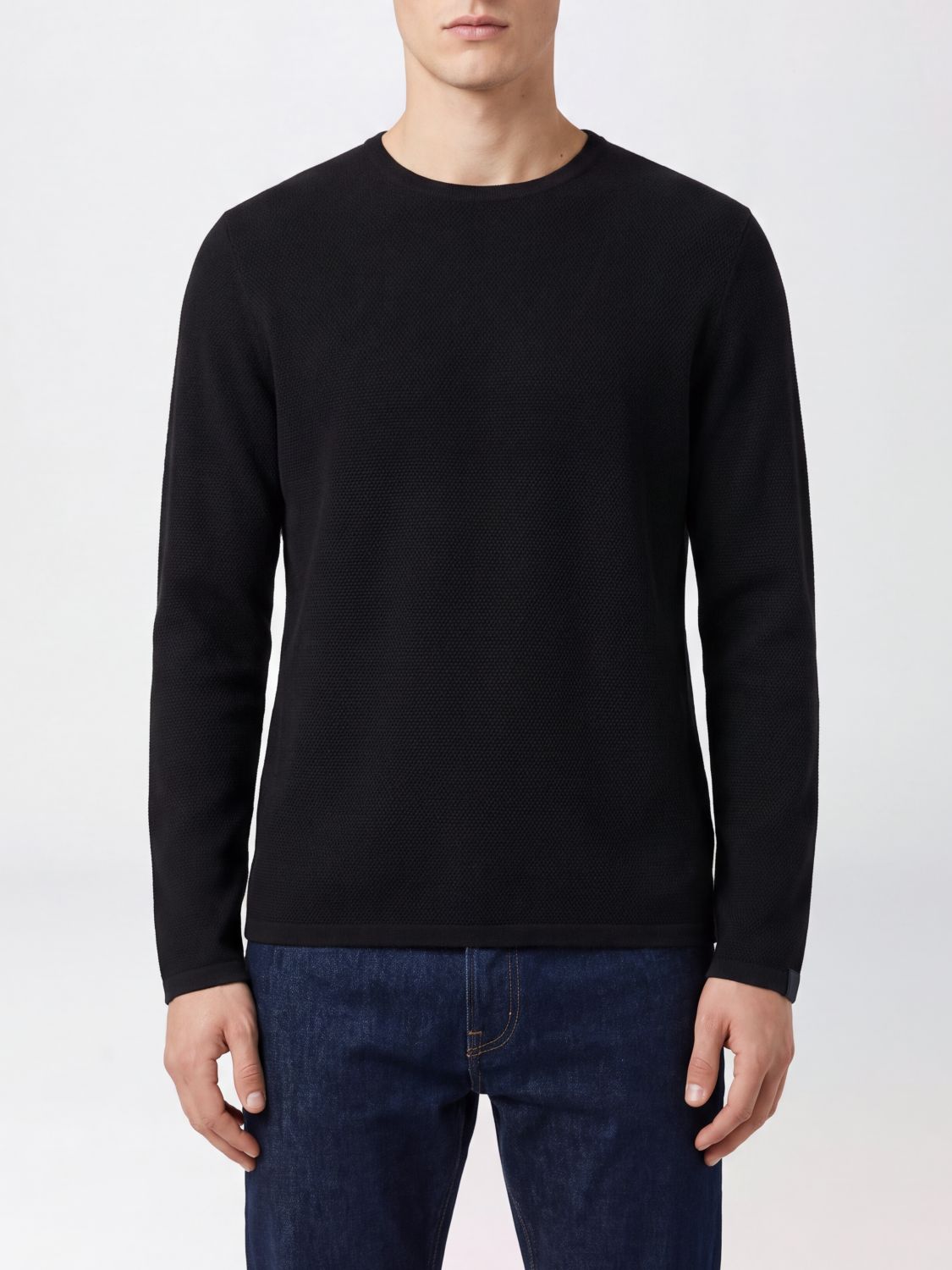 RAG & BONE Maglia girocollo in pura lana a maniche lunghe