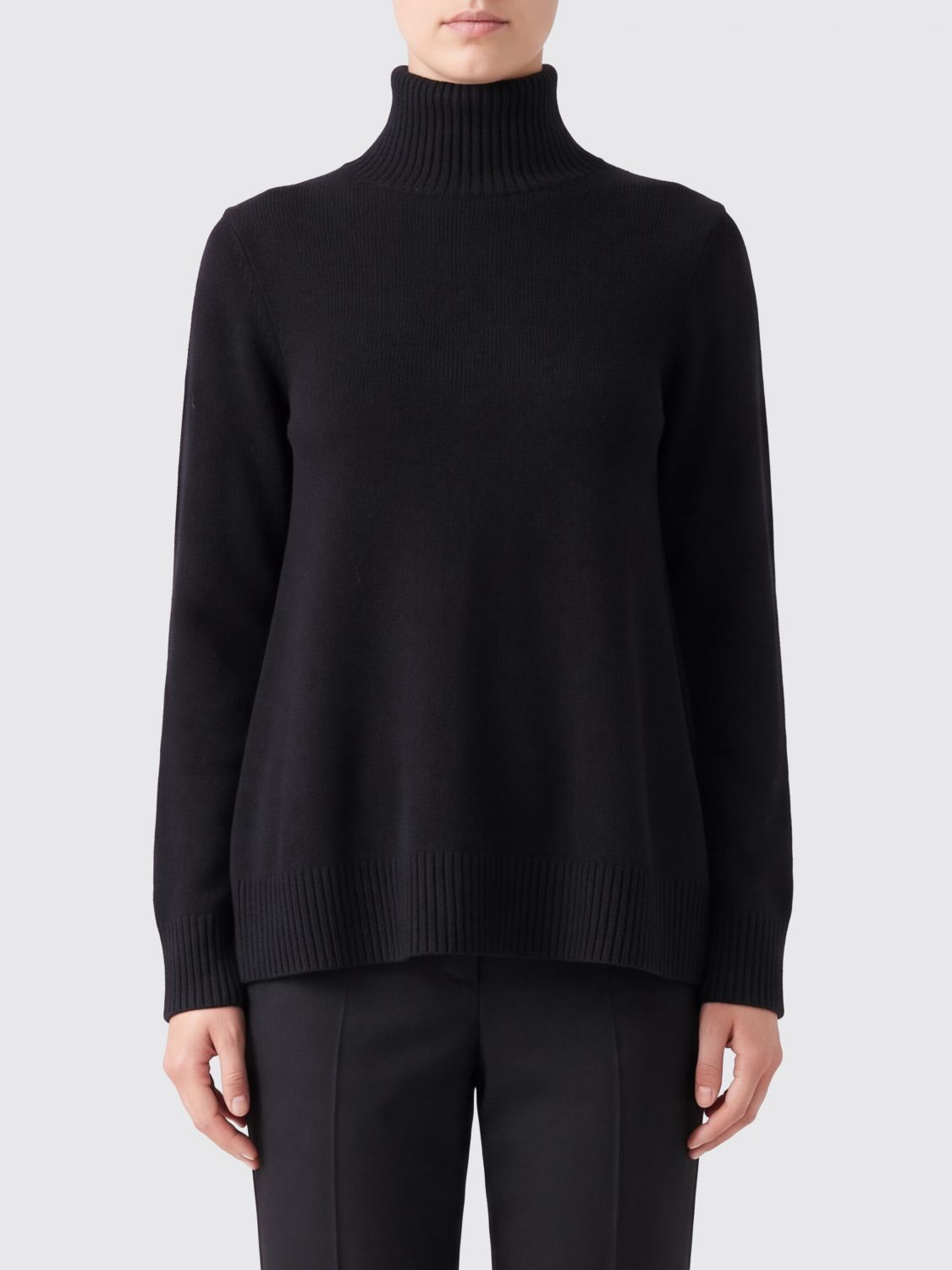 Toteme Relaxed Fit Pure Wool Turtleneck Jumper