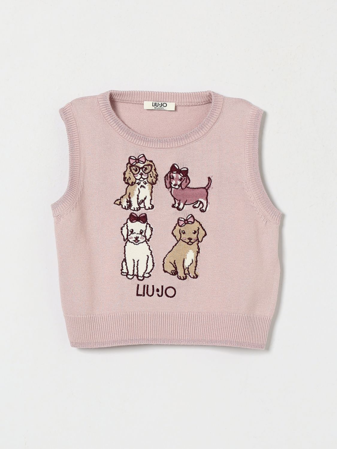 LIU JO Gilet Bambino colore Rosa